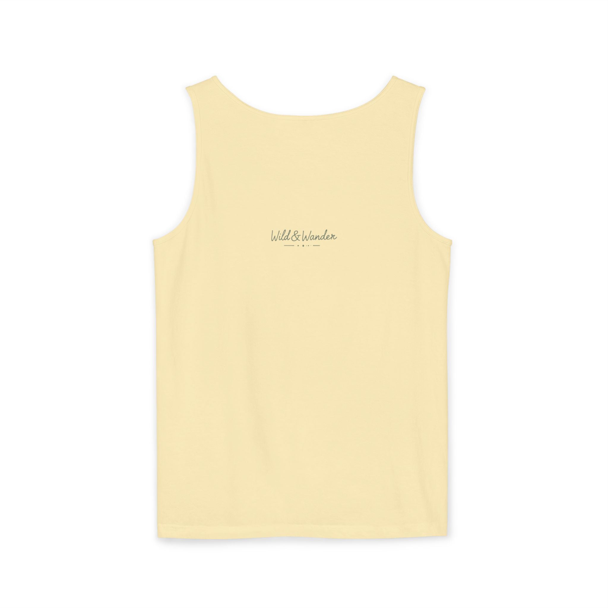 Get a Little Wild Bear Tank Top - Nature Graphic | Soft Garment-Dyed Unisex Fit