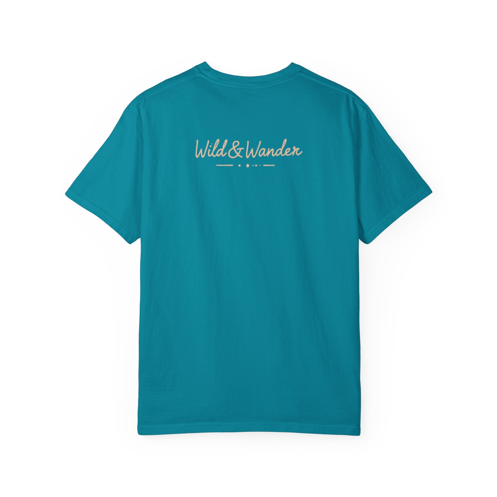 Wander Often Soft Sunrise T-Shirt | Wild & Wander Adventure Tee | Comfort Colors Garment-Dyed Shirt