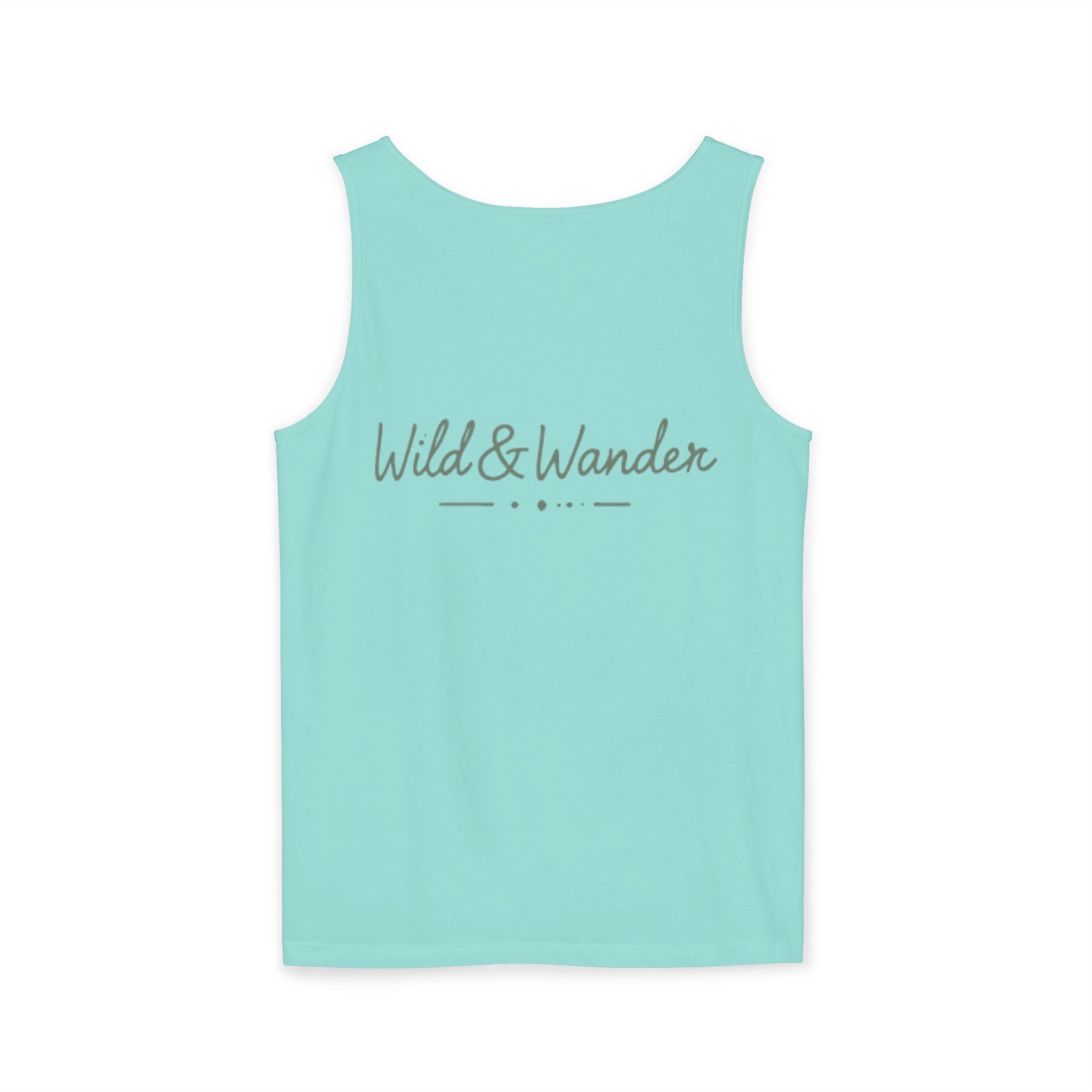 Mountain Sunrise Tank Top - Comfort Colors Garment-Dyed Unisex Muscle Tank | Soft Cotton Nature-Inspired Summer Shirt