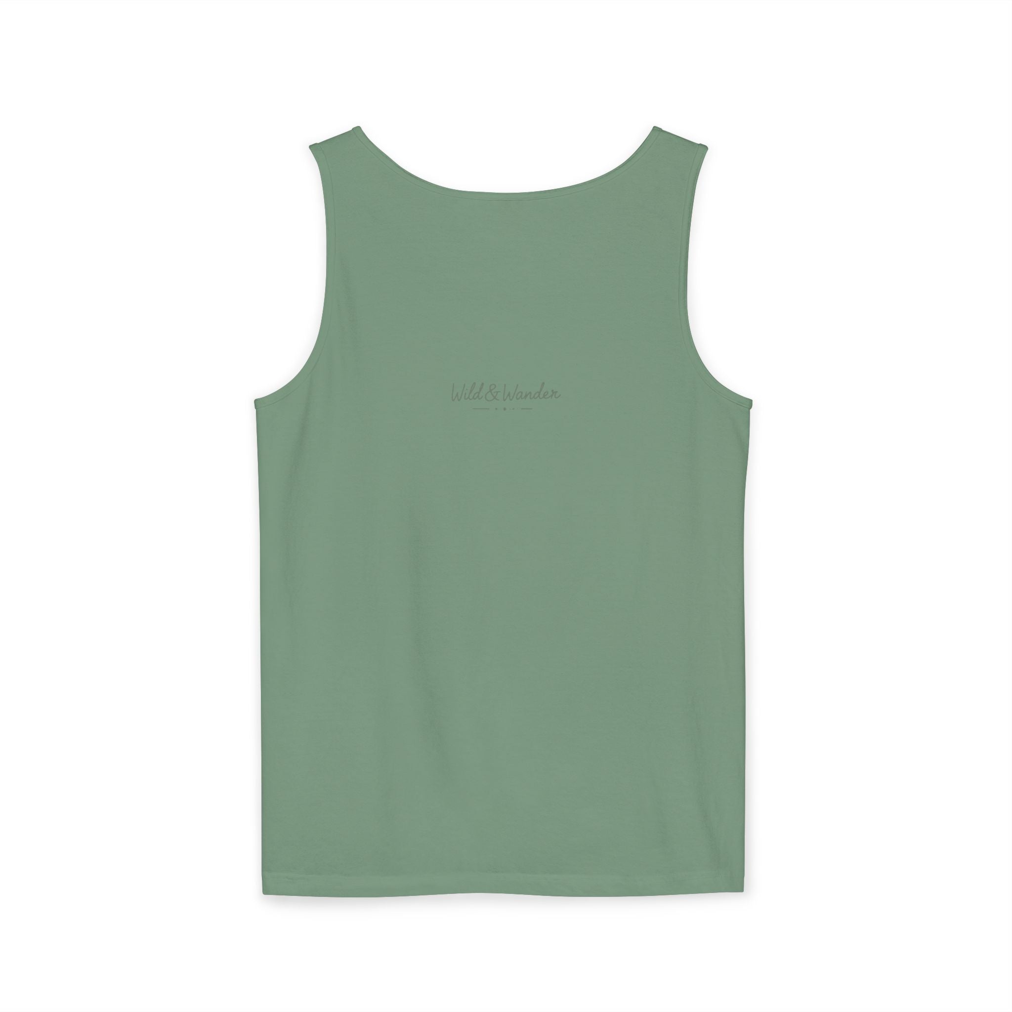 Get a Little Wild Bear Tank Top - Nature Graphic | Soft Garment-Dyed Unisex Fit