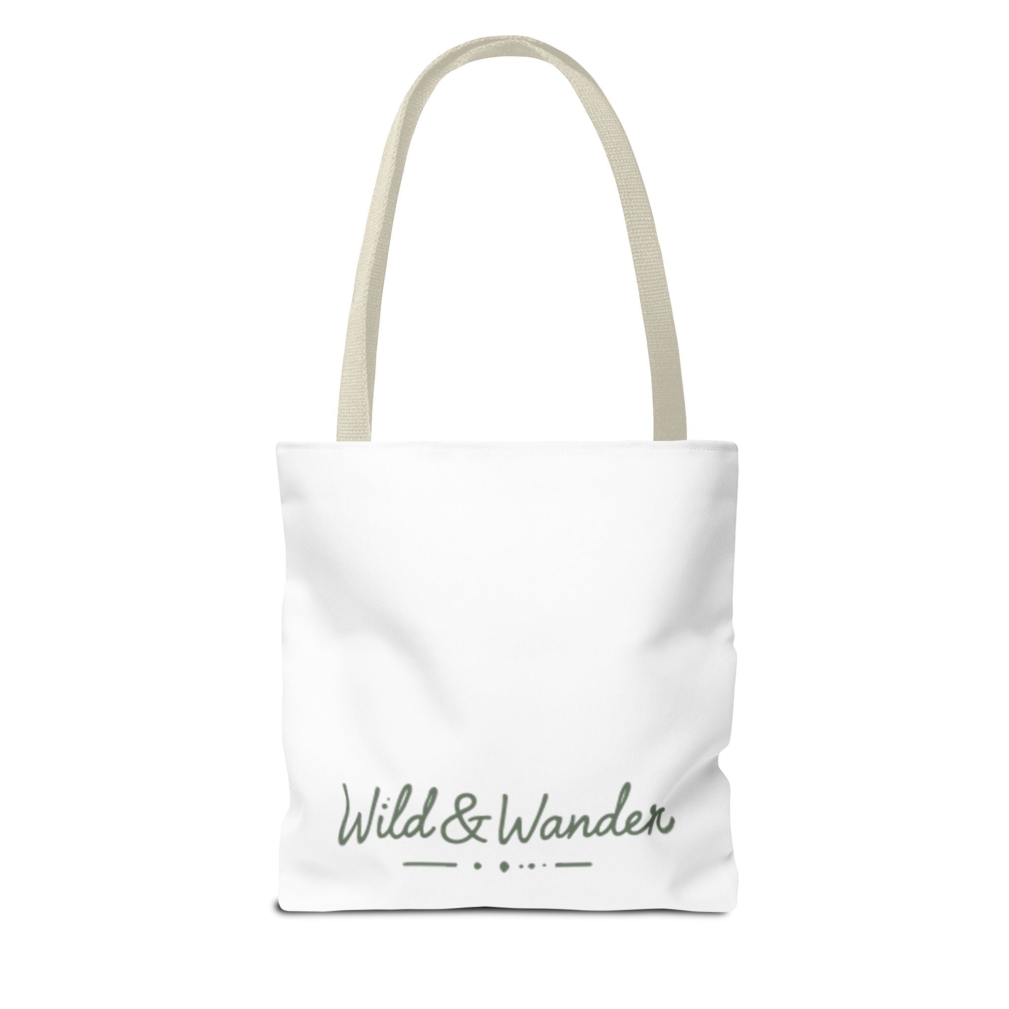 Get a Little Wild Tote Bag - Bear Forest Design | Durable Cotton Handle Market Bag