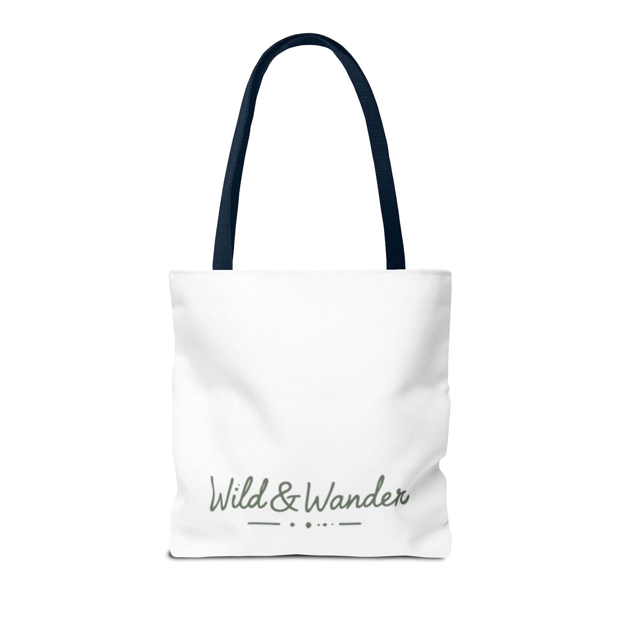 Get a Little Wild Tote Bag - Bear Forest Design | Durable Cotton Handle Market Bag