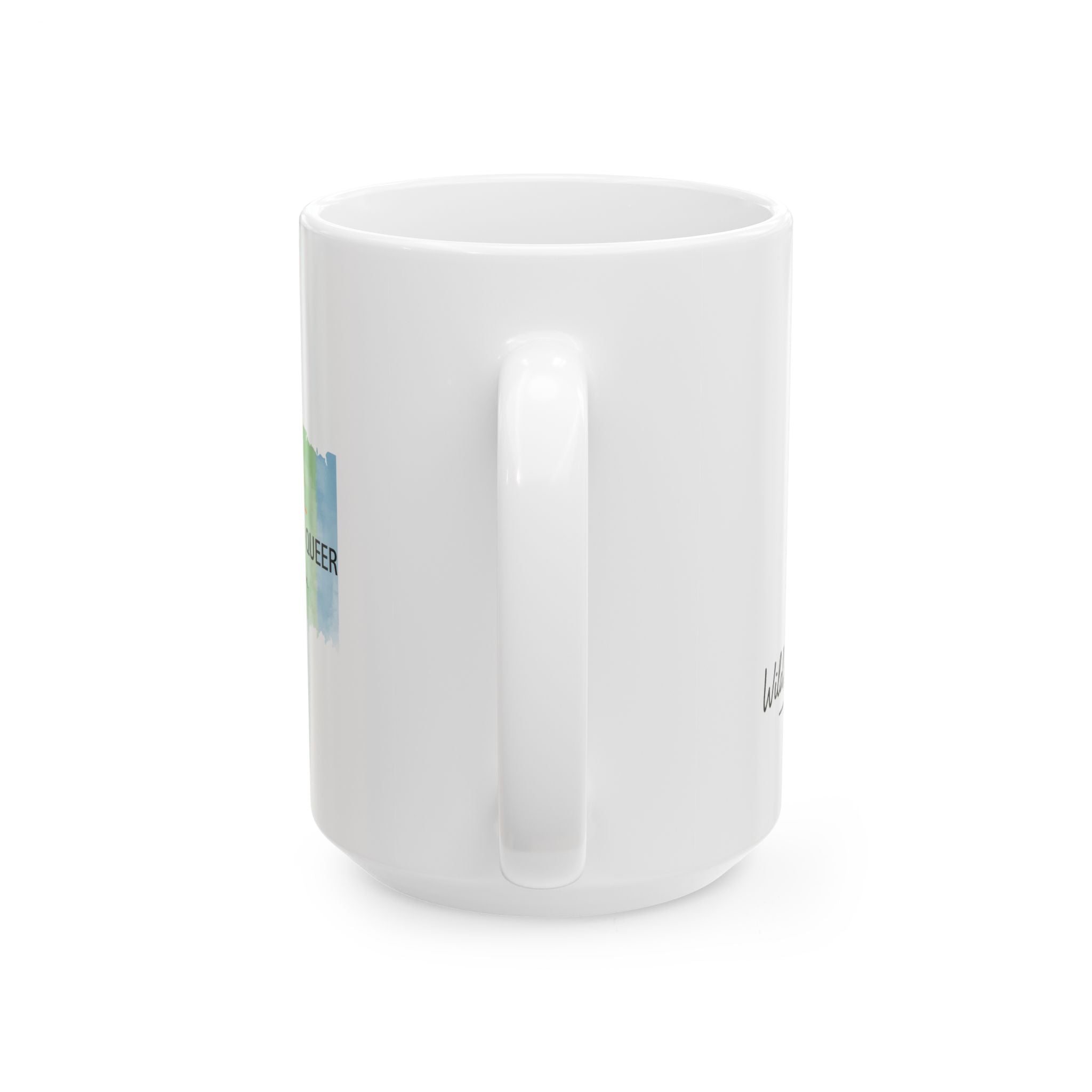 Sun-Soaked + Queer Pride Mug | LGBTQ+ Rainbow Roots Coffee Cup | Queer Morning Ritual Mug | Gay Pride Gift | Wild & Wander Ceramic Mug