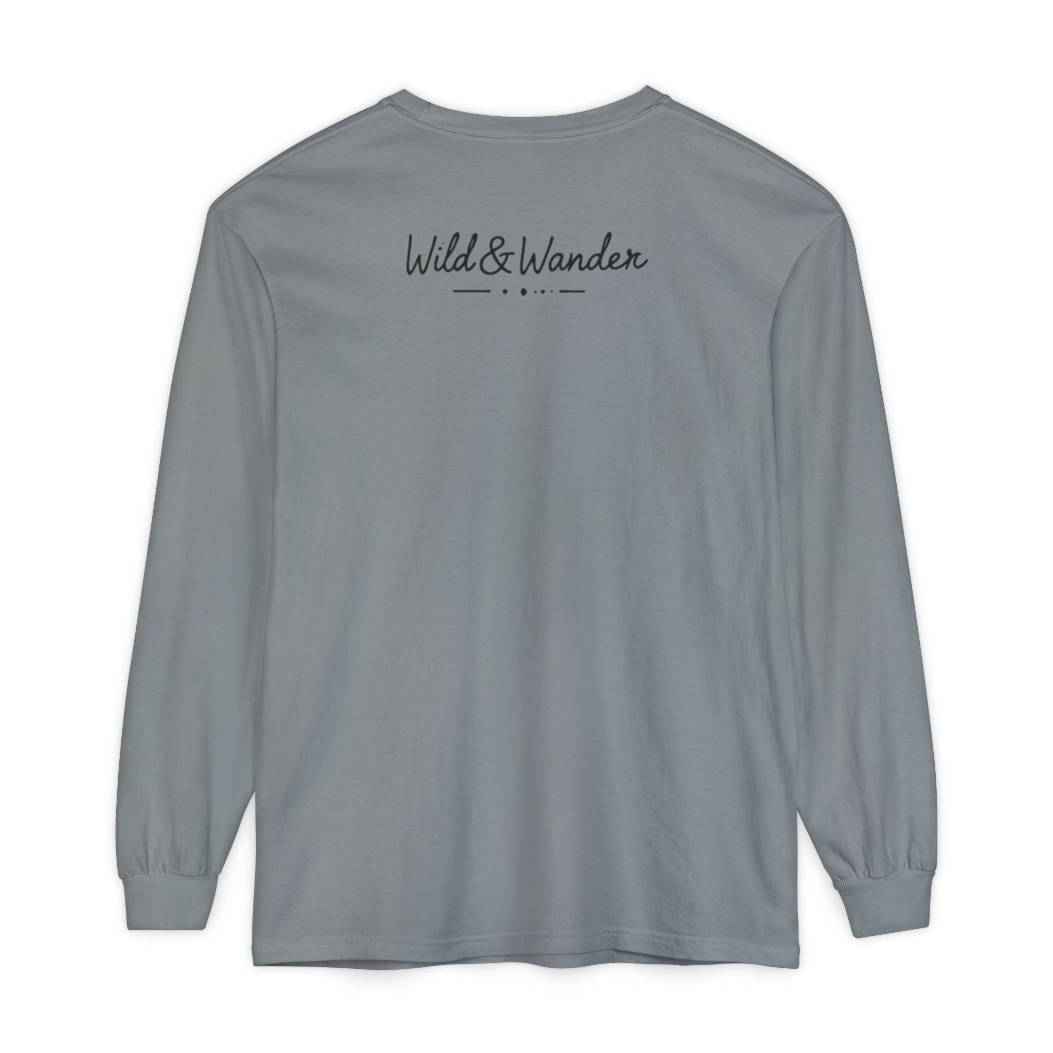 Mountain Sunrise Long Sleeve Tee - Wild & Wander Adventure Shirt