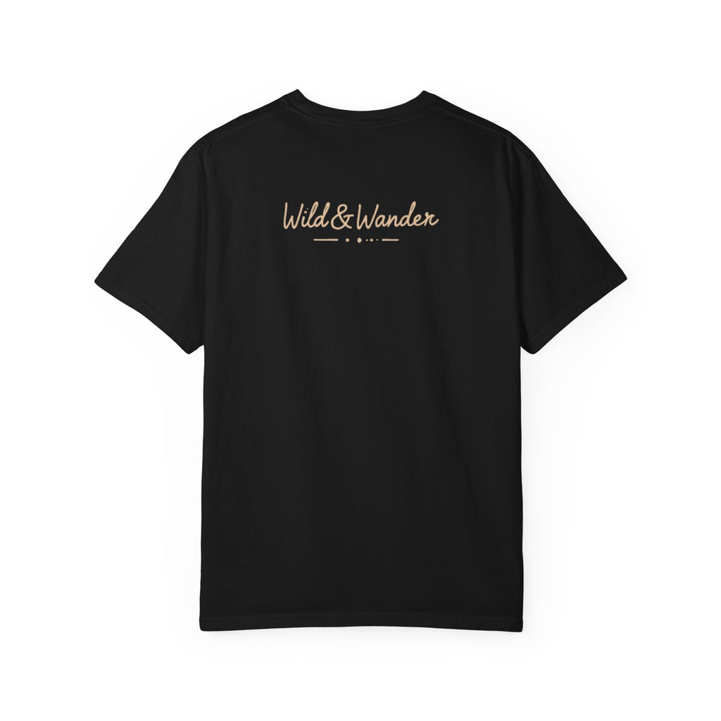 Wander Often Soft Sunrise T-Shirt | Wild & Wander Adventure Tee | Comfort Colors Garment-Dyed Shirt