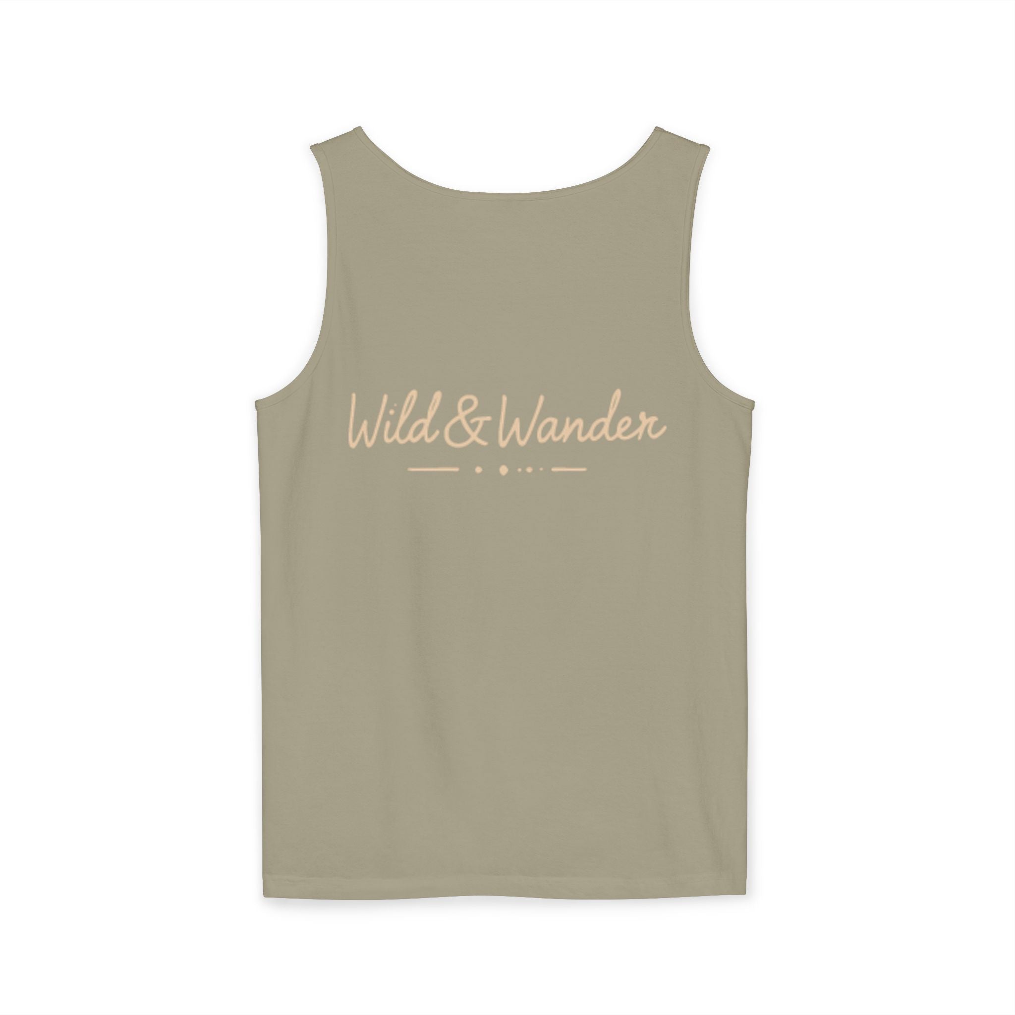 Wander Often Tank Top - Comfort Colors Garment-Dyed Muscle Tank | Earthy Adventure Summer Shirt by Wild & Wander