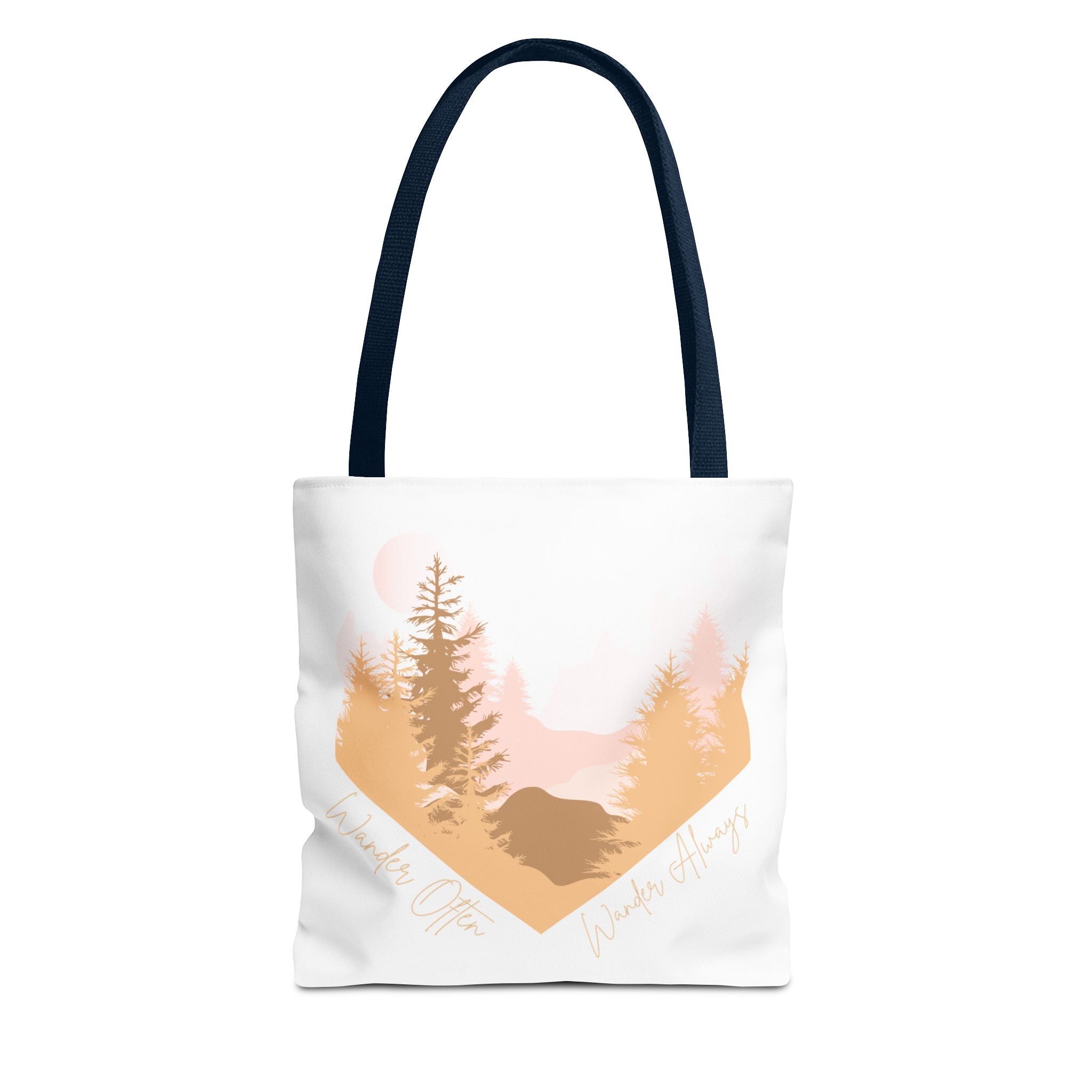 Wander Often Golden Hour Heart Tote Bag - Wild & Wander Collection (Free Shipping)
