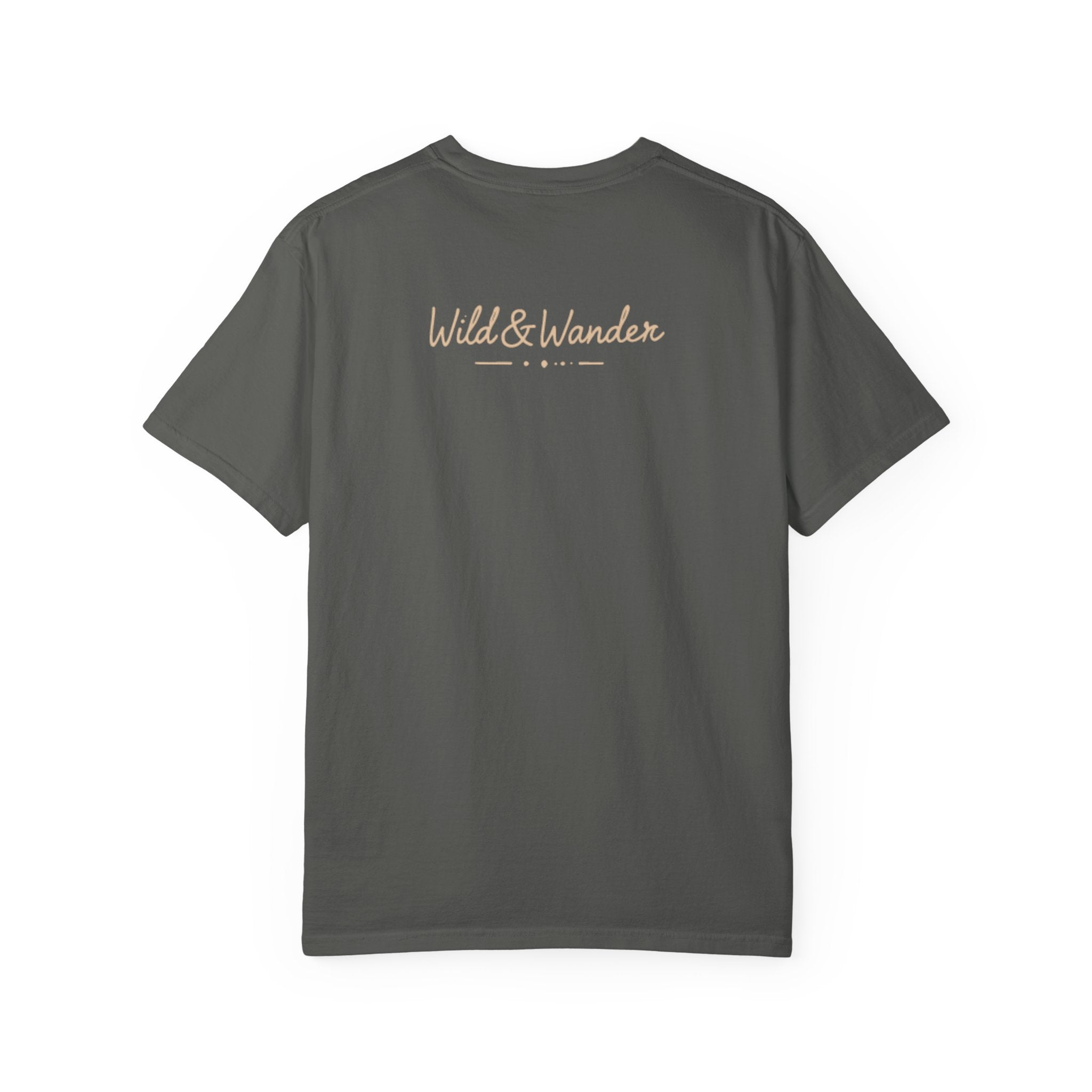Wander Often Soft Sunrise T-Shirt | Wild & Wander Adventure Tee | Comfort Colors Garment-Dyed Shirt