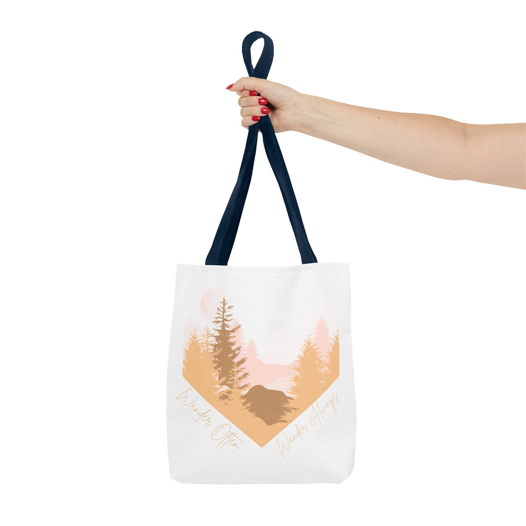 Wander Often Golden Hour Heart Tote Bag - Wild & Wander Collection (Free Shipping)
