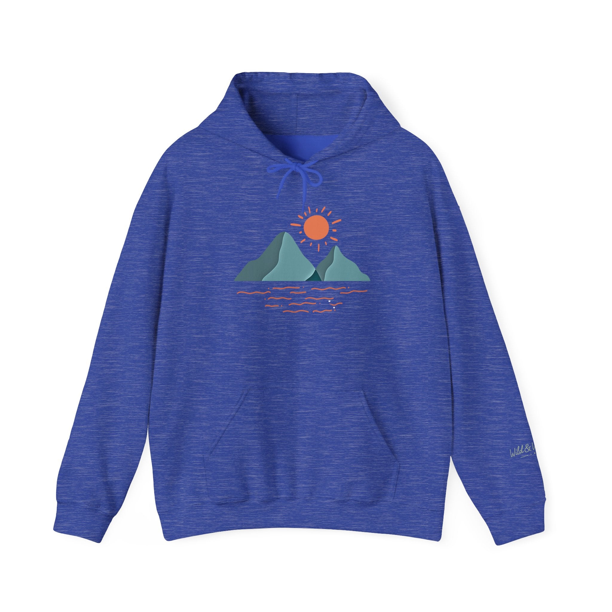 Mountain Sunrise Hoodie - Wild & Wander Nature-Inspired Unisex Sweatshirt