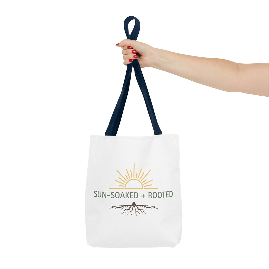 Wild & Wander Sun-Soaked + Rooted Tote Bag - Boho Carryall for Soft Adventure Days