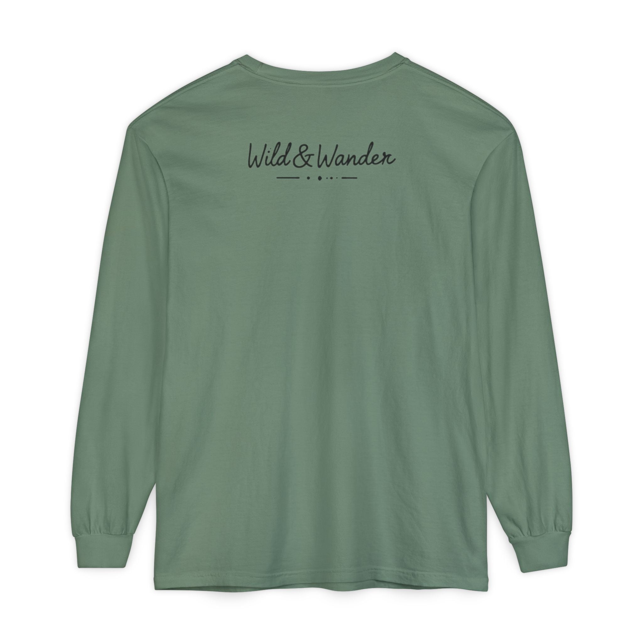 Mountain Sunrise Long Sleeve Tee - Wild & Wander Adventure Shirt