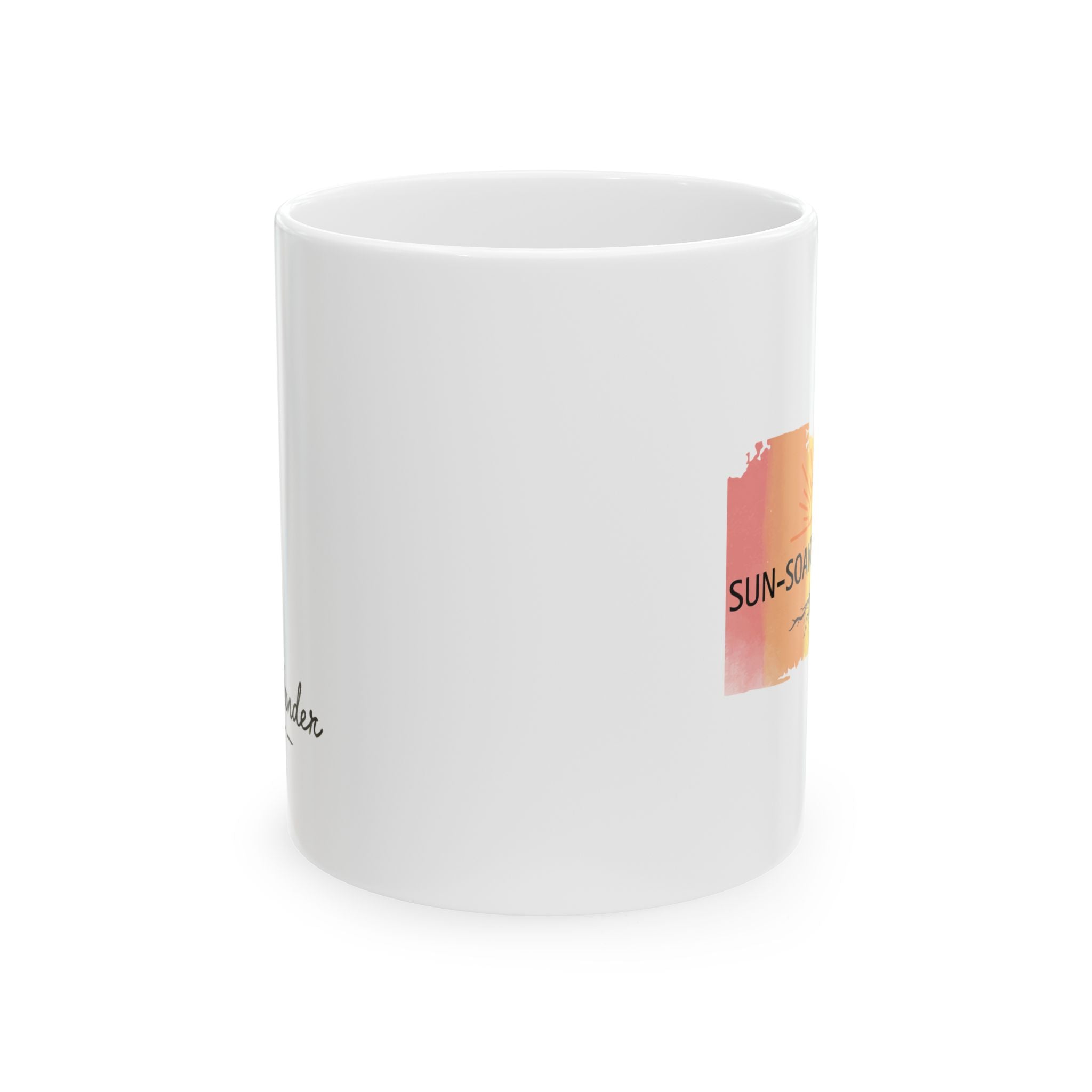 Sun-Soaked + Queer Pride Mug | LGBTQ+ Rainbow Roots Coffee Cup | Queer Morning Ritual Mug | Gay Pride Gift | Wild & Wander Ceramic Mug