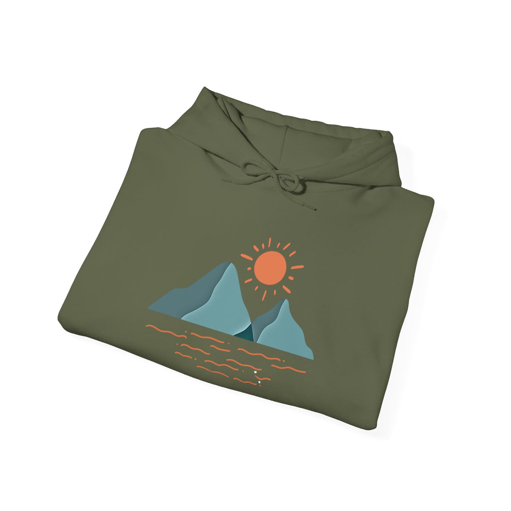 Mountain Sunrise Hoodie - Wild & Wander Nature-Inspired Unisex Sweatshirt