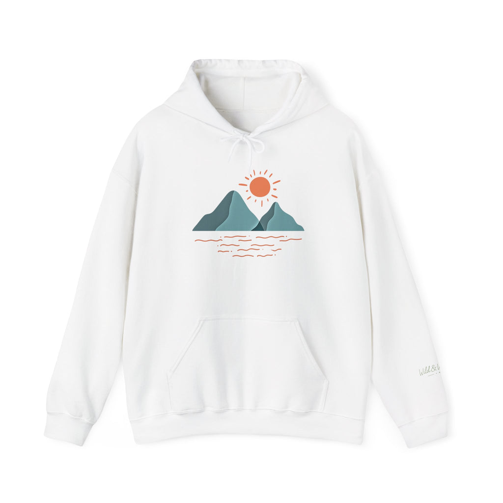Mountain Sunrise Hoodie - Wild & Wander Nature-Inspired Unisex Sweatshirt