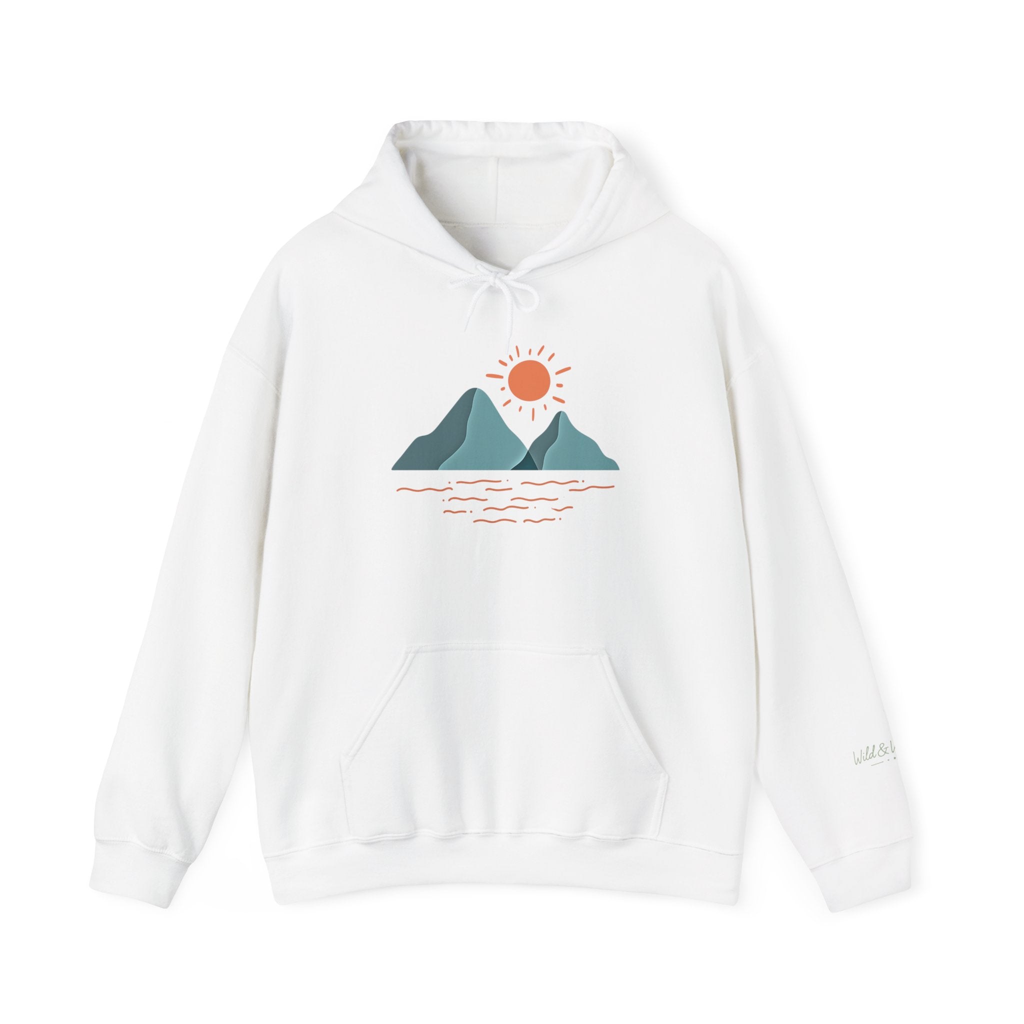 Mountain Sunrise Hoodie - Wild & Wander Nature-Inspired Unisex Sweatshirt