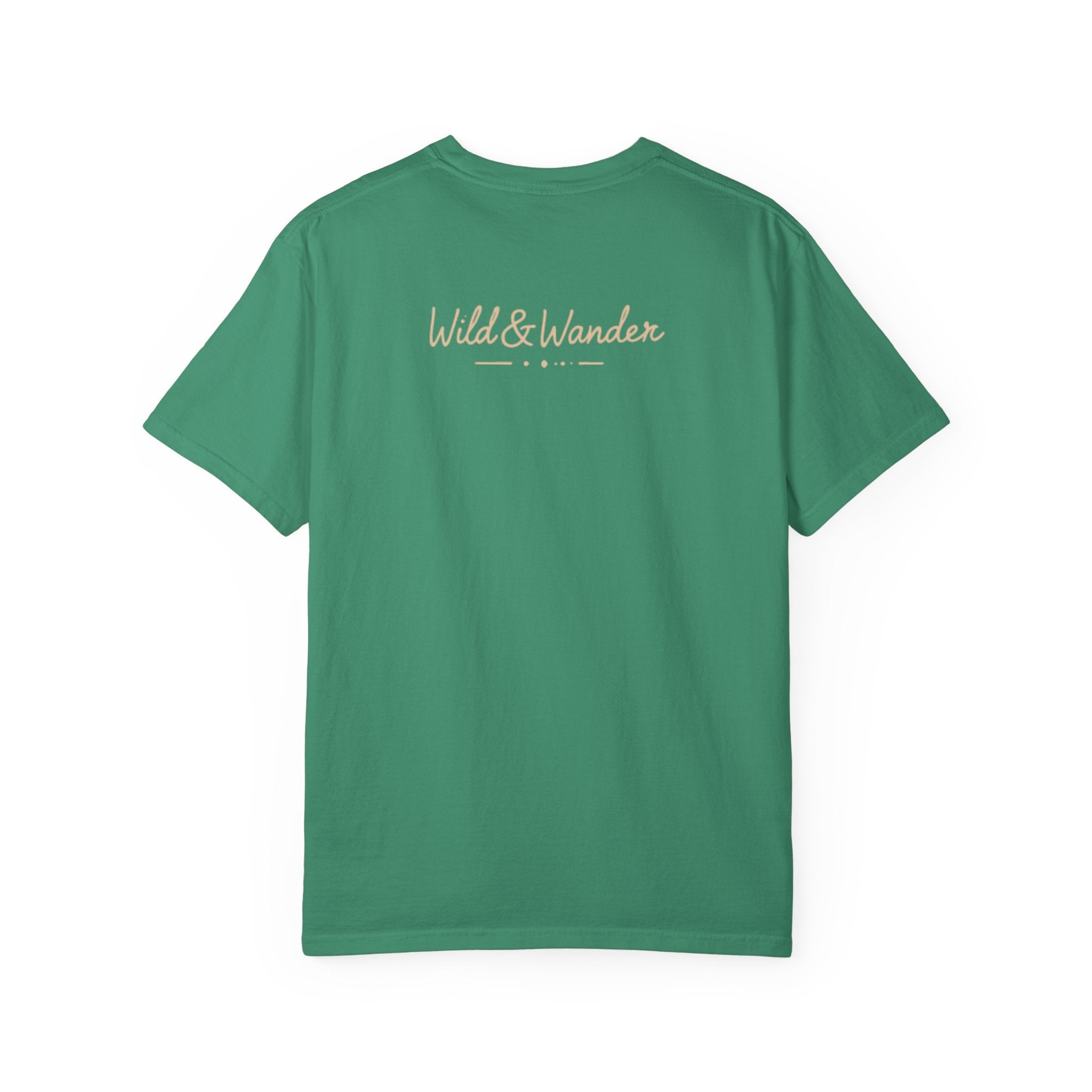 Wander Often Soft Sunrise T-Shirt | Wild & Wander Adventure Tee | Comfort Colors Garment-Dyed Shirt
