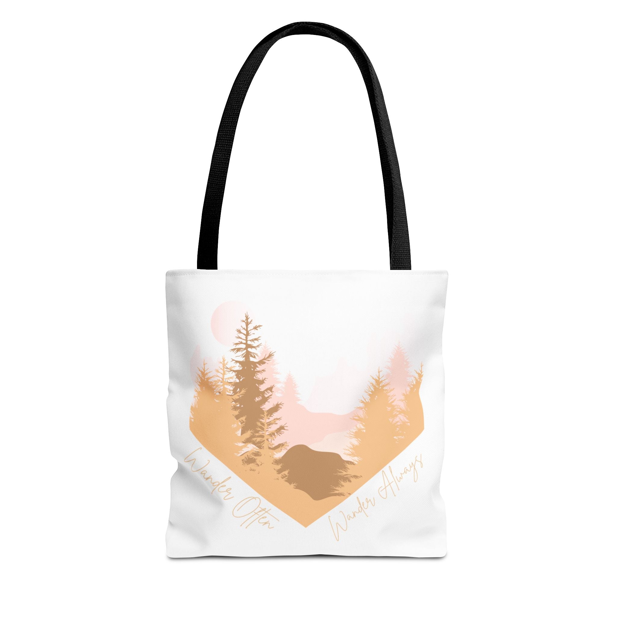 Wander Often Golden Hour Heart Tote Bag - Wild & Wander Collection (Free Shipping)