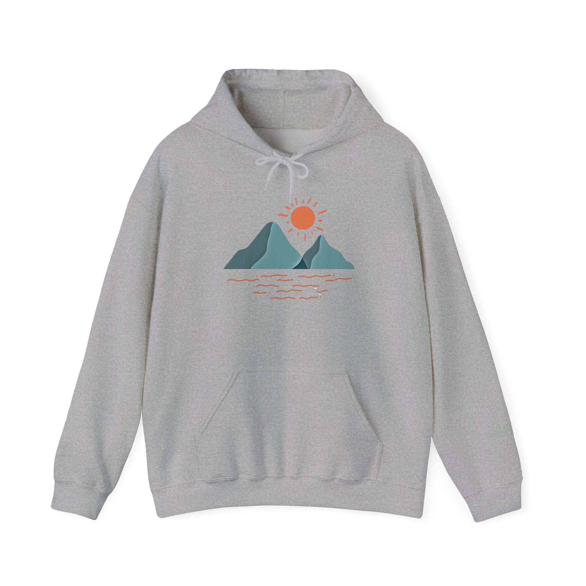 Mountain Sunrise Hoodie - Wild & Wander Nature-Inspired Unisex Sweatshirt