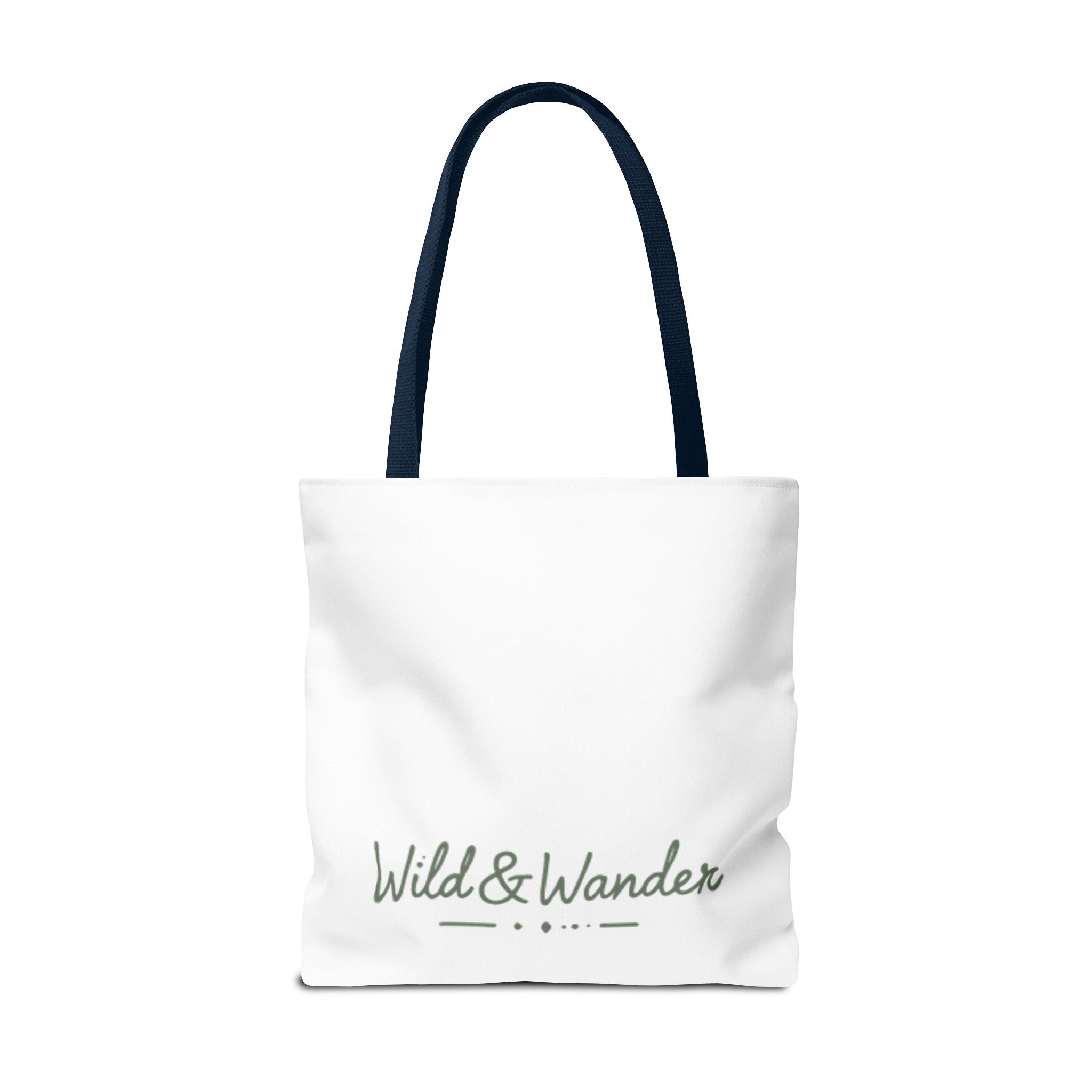Get a Little Wild Tote Bag - Bear Forest Design | Durable Cotton Handle Market Bag