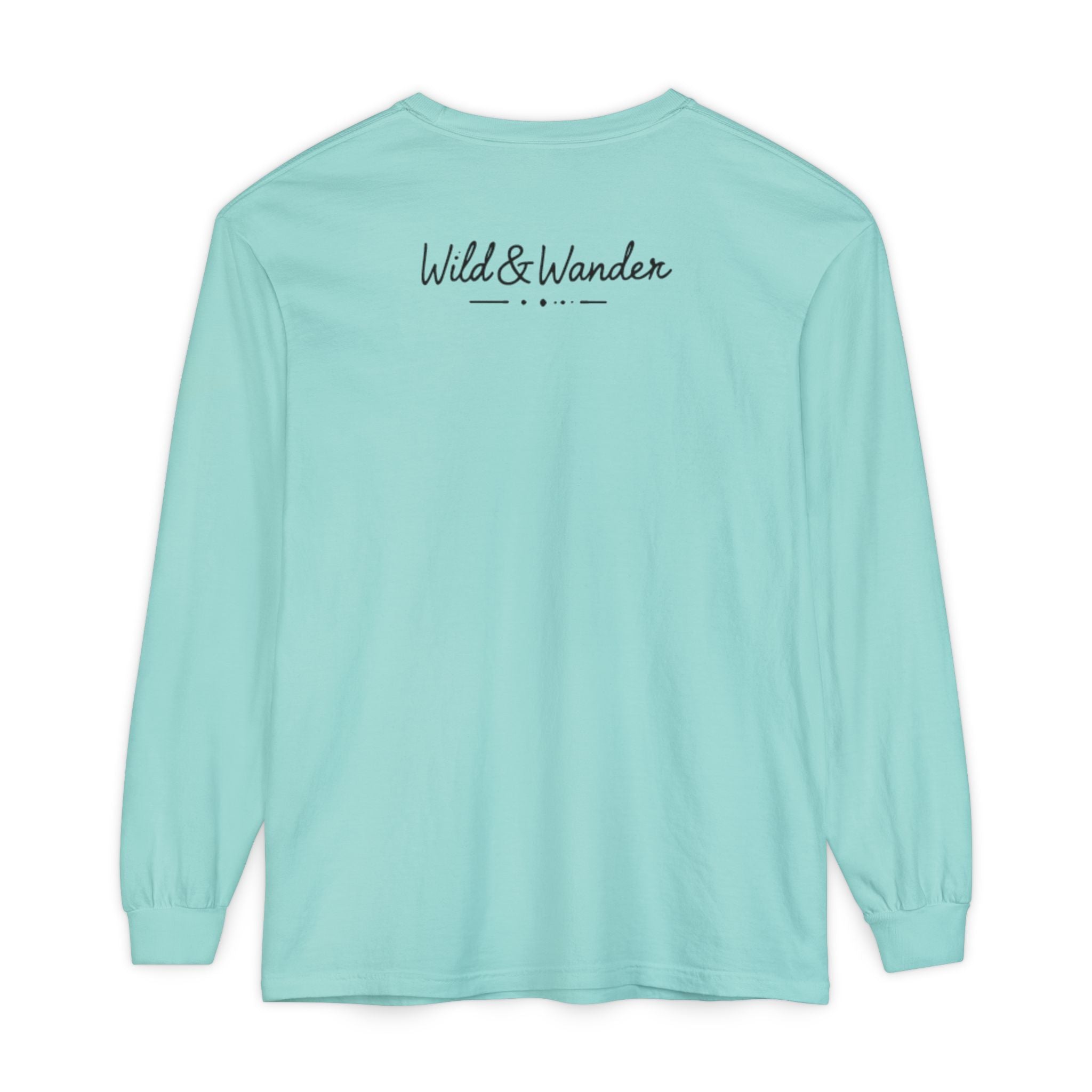 Mountain Sunrise Long Sleeve Tee - Wild & Wander Adventure Shirt