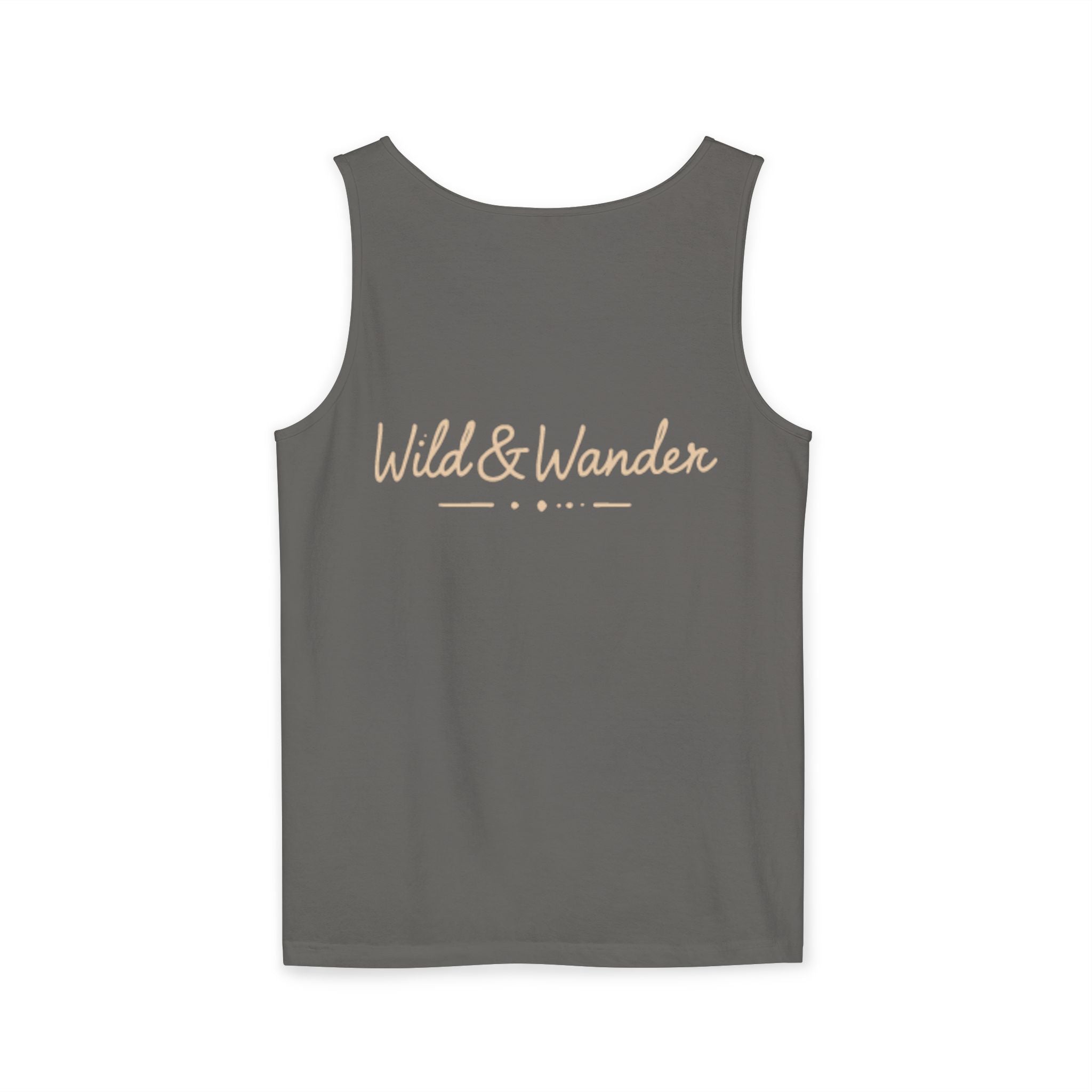 Wander Often Tank Top - Comfort Colors Garment-Dyed Muscle Tank | Earthy Adventure Summer Shirt by Wild & Wander