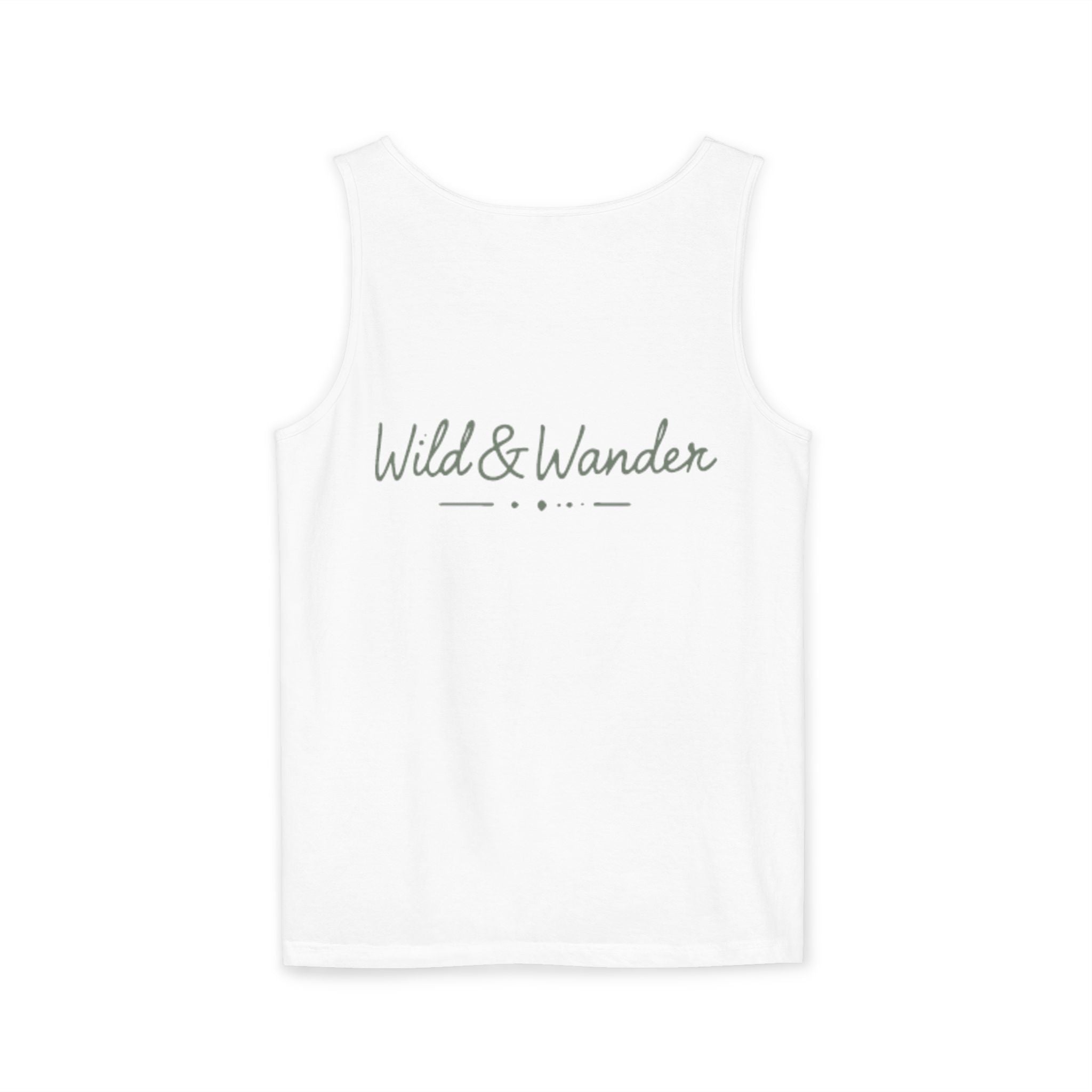 Mountain Sunrise Tank Top - Comfort Colors Garment-Dyed Unisex Muscle Tank | Soft Cotton Nature-Inspired Summer Shirt
