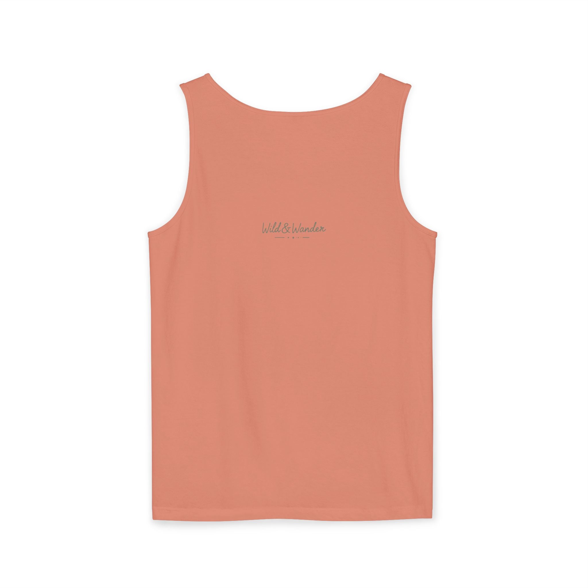 Get a Little Wild Bear Tank Top - Nature Graphic | Soft Garment-Dyed Unisex Fit