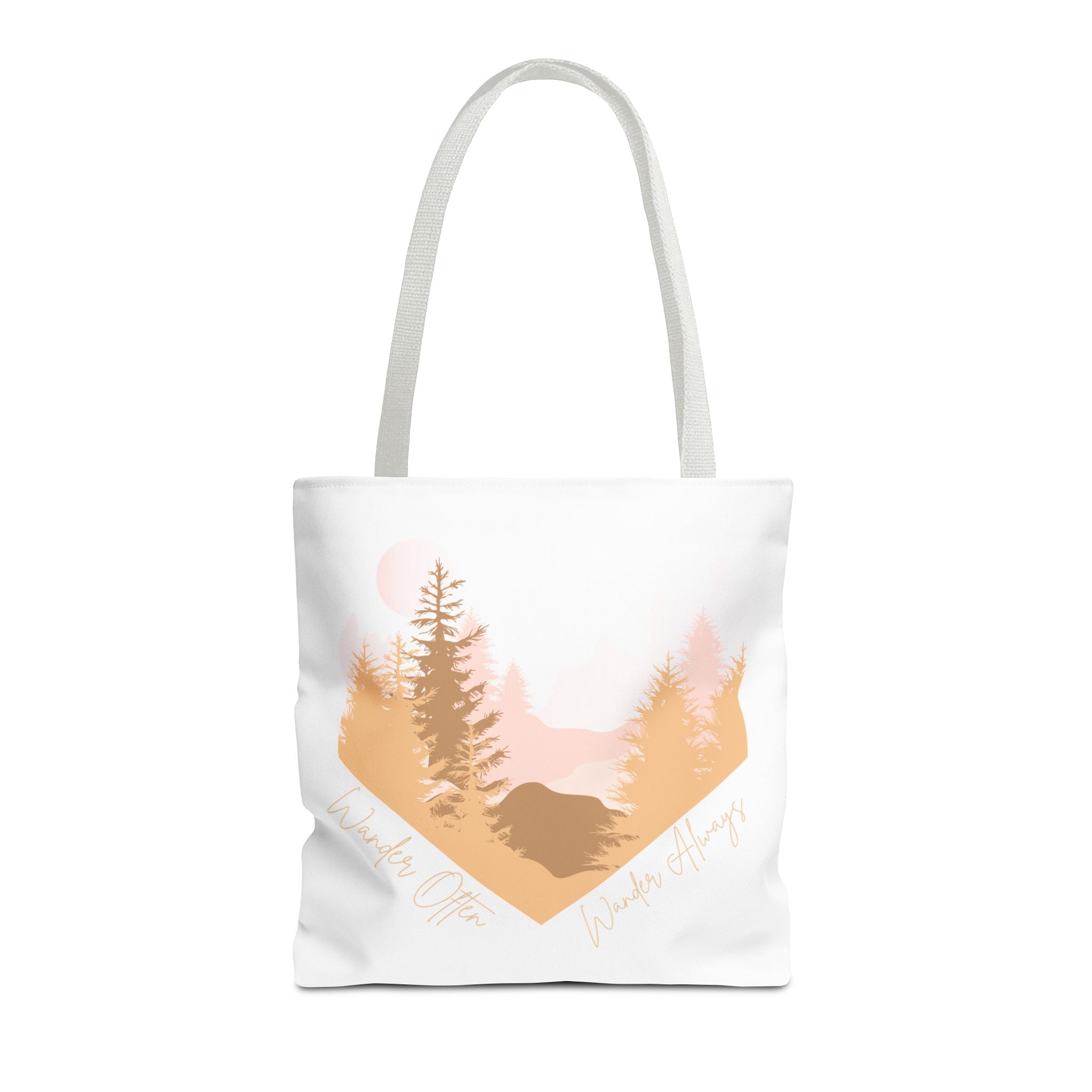 Wander Often Golden Hour Heart Tote Bag - Wild & Wander Collection (Free Shipping)