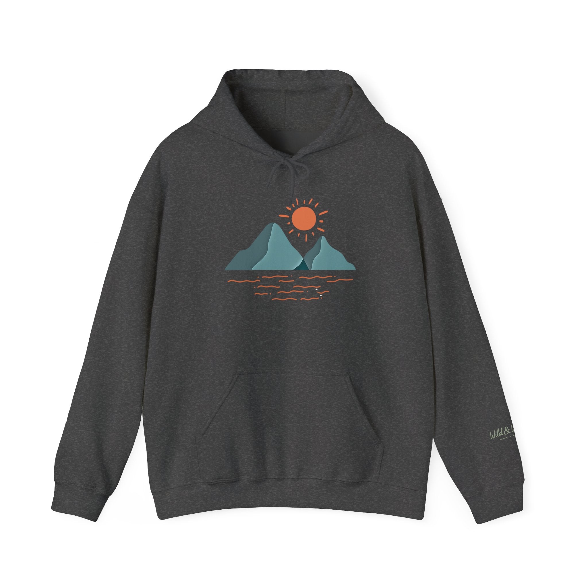 Mountain Sunrise Hoodie - Wild & Wander Nature-Inspired Unisex Sweatshirt