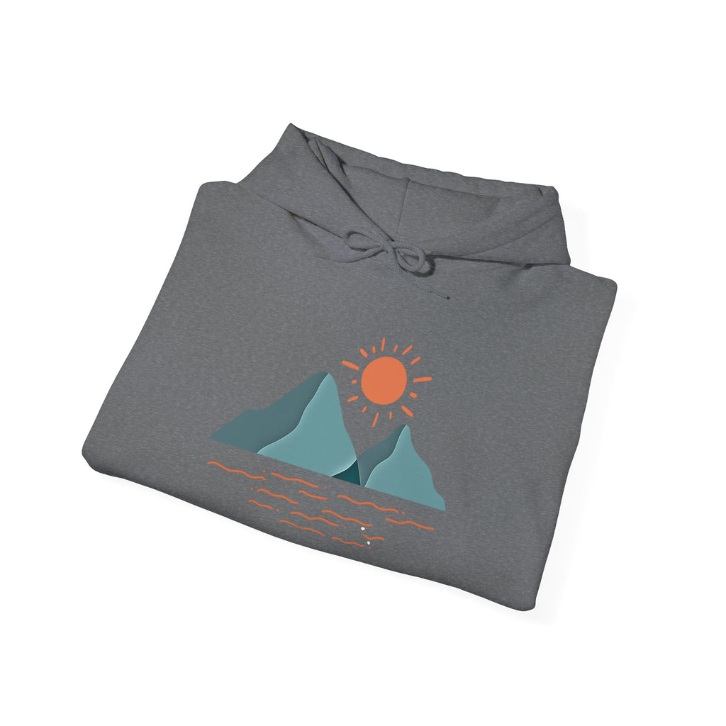 Mountain Sunrise Hoodie - Wild & Wander Nature-Inspired Unisex Sweatshirt