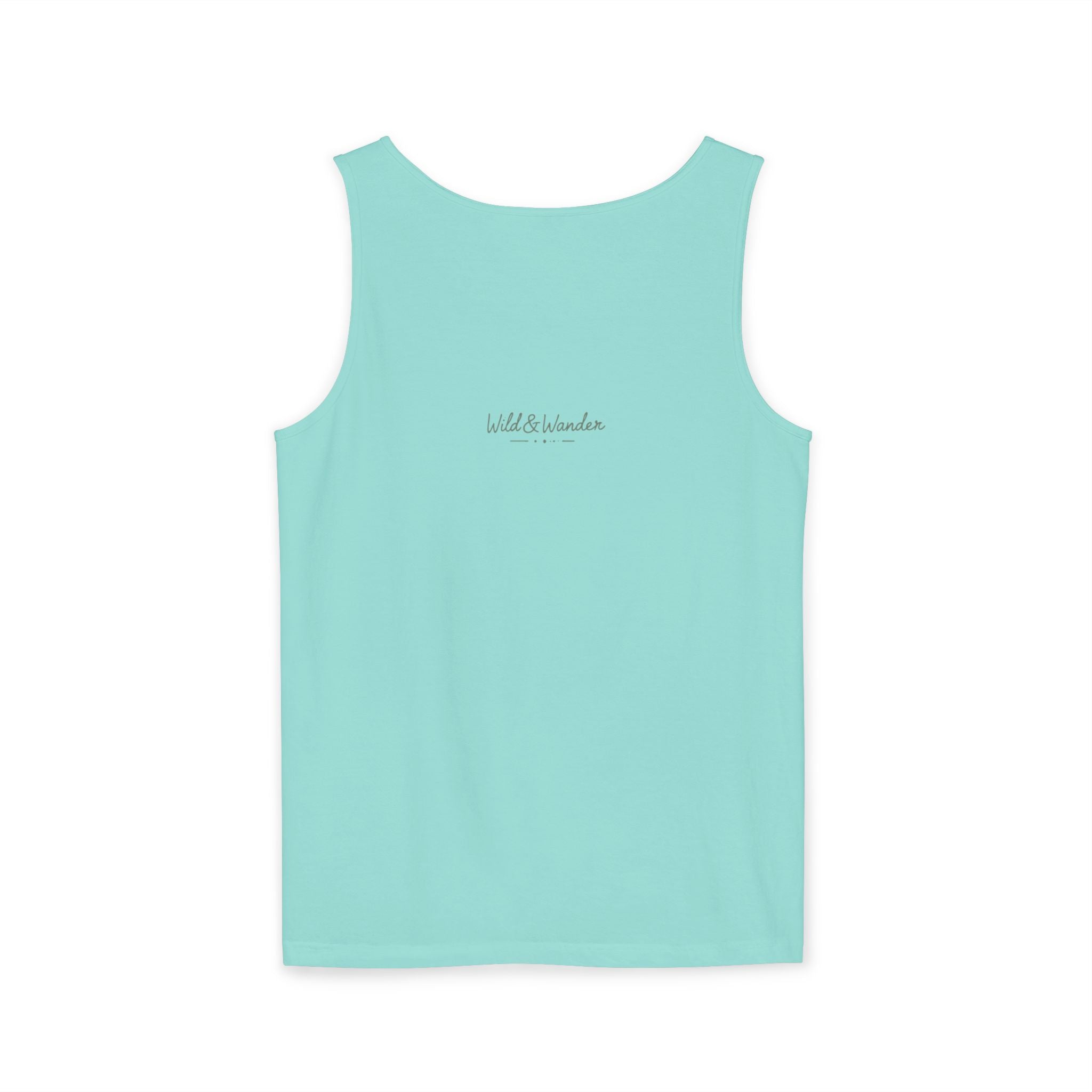 Get a Little Wild Bear Tank Top - Nature Graphic | Soft Garment-Dyed Unisex Fit