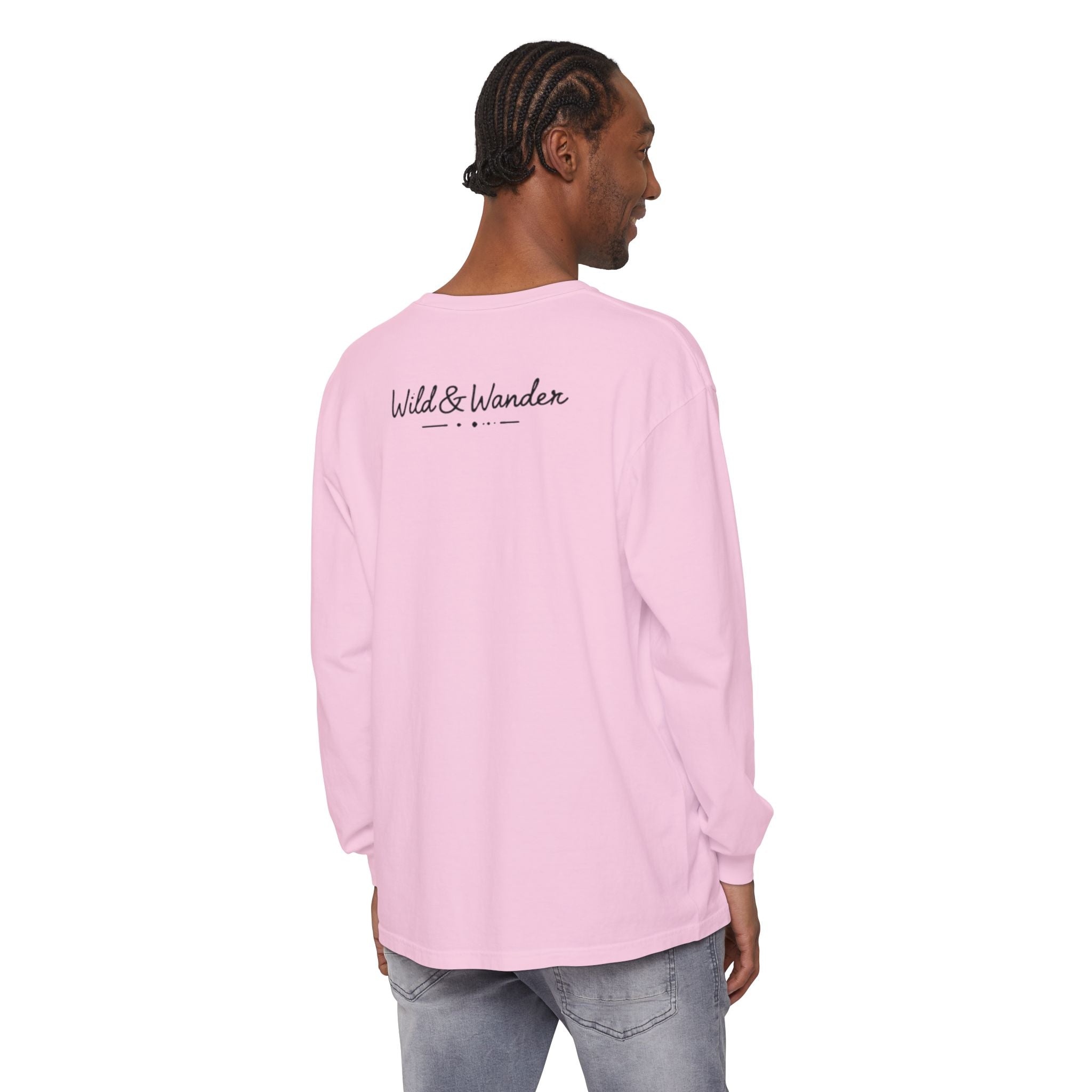 Mountain Sunrise Long Sleeve Tee - Wild & Wander Adventure Shirt