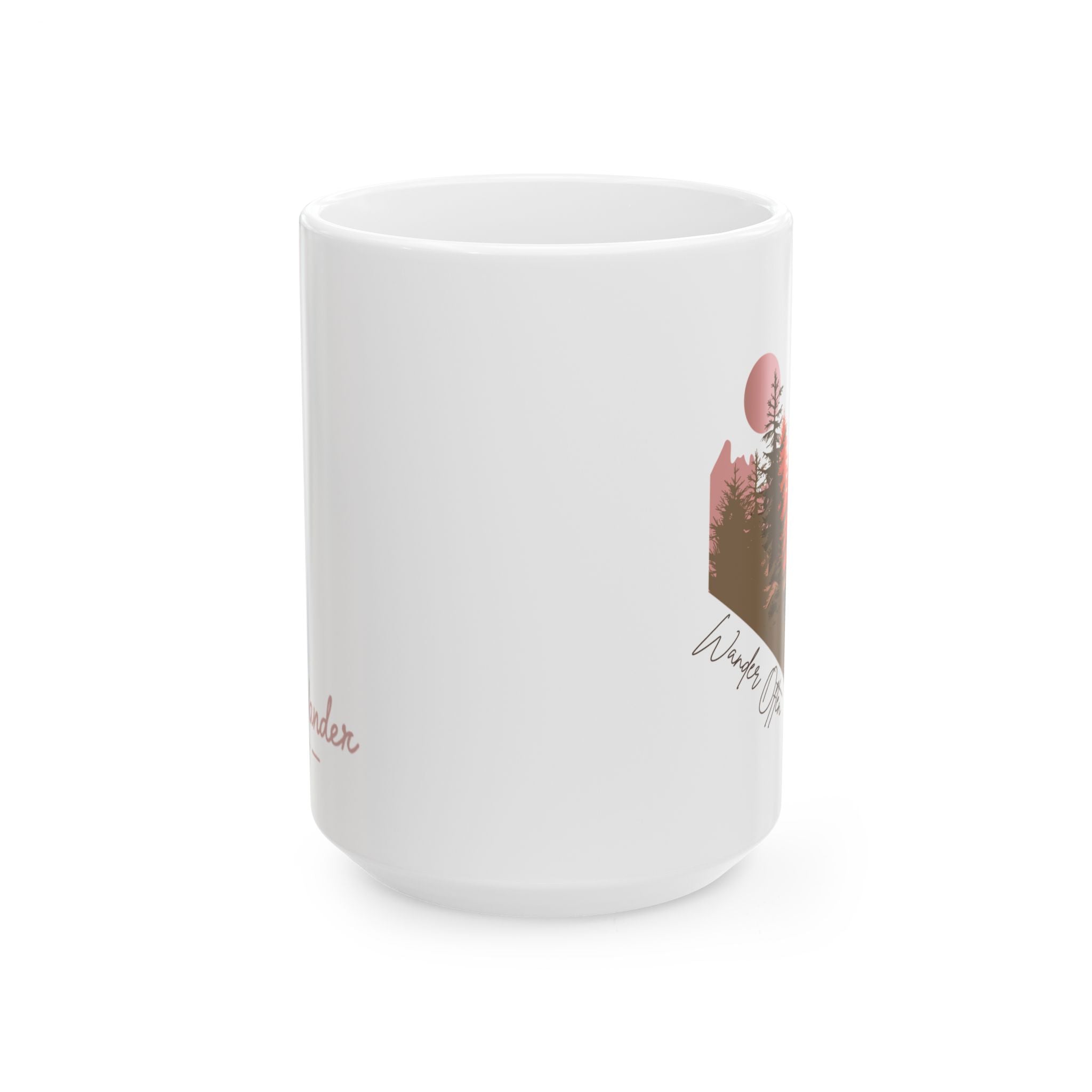Wander Always Mug - Adventure-Inspired Ceramic Coffee Cup | Wild & Wander Nature Gift
