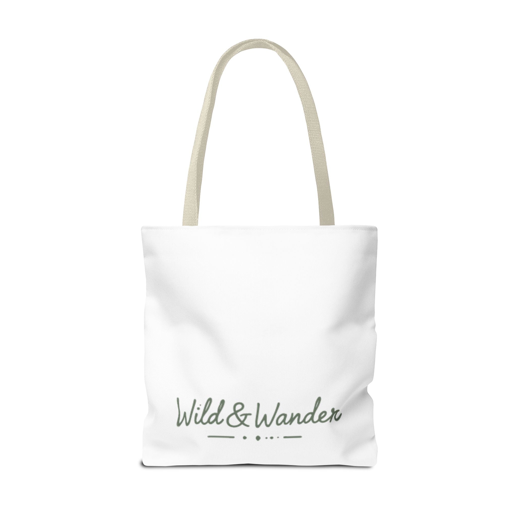Get a Little Wild Tote Bag - Bear Forest Design | Durable Cotton Handle Market Bag