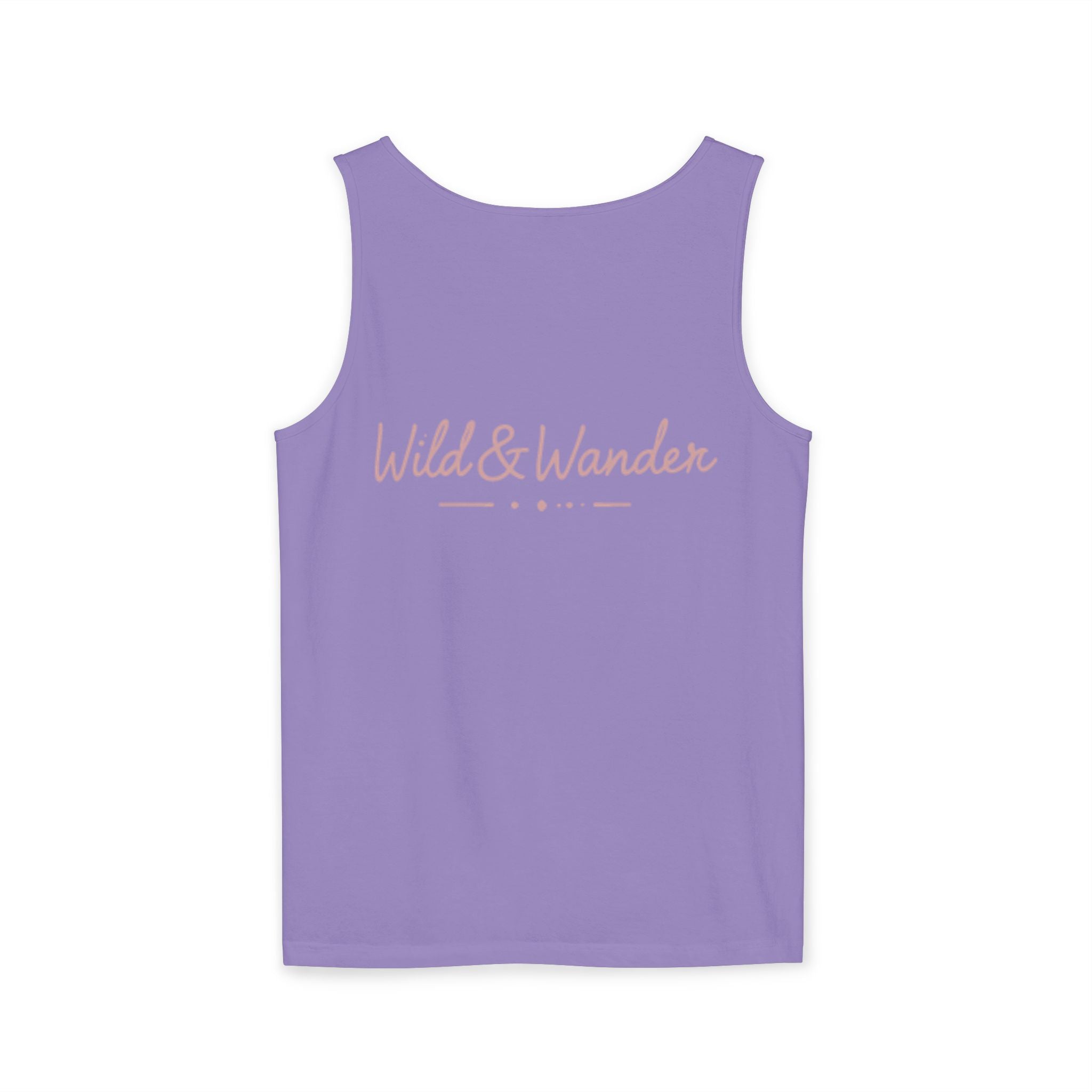 Wander Always Tank Top - Comfort Colors Garment-Dyed Muscle Tank | Wild & Wander Nature-Inspired Summer Shirt