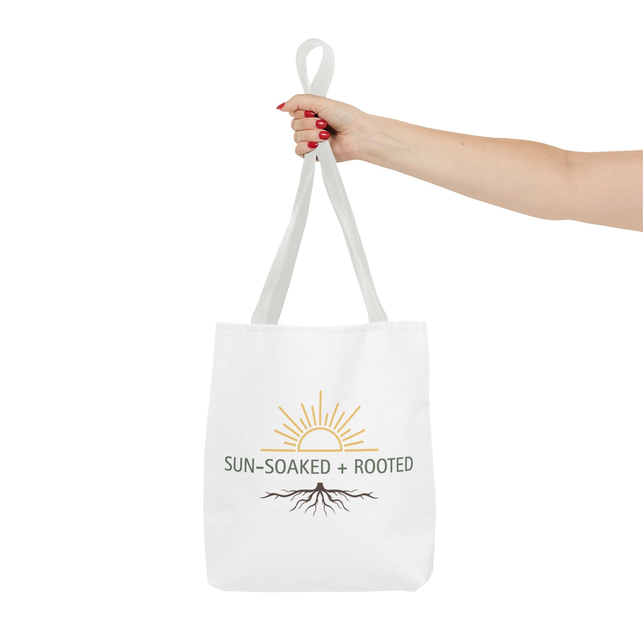 Wild & Wander Sun-Soaked + Rooted Tote Bag - Boho Carryall for Soft Adventure Days