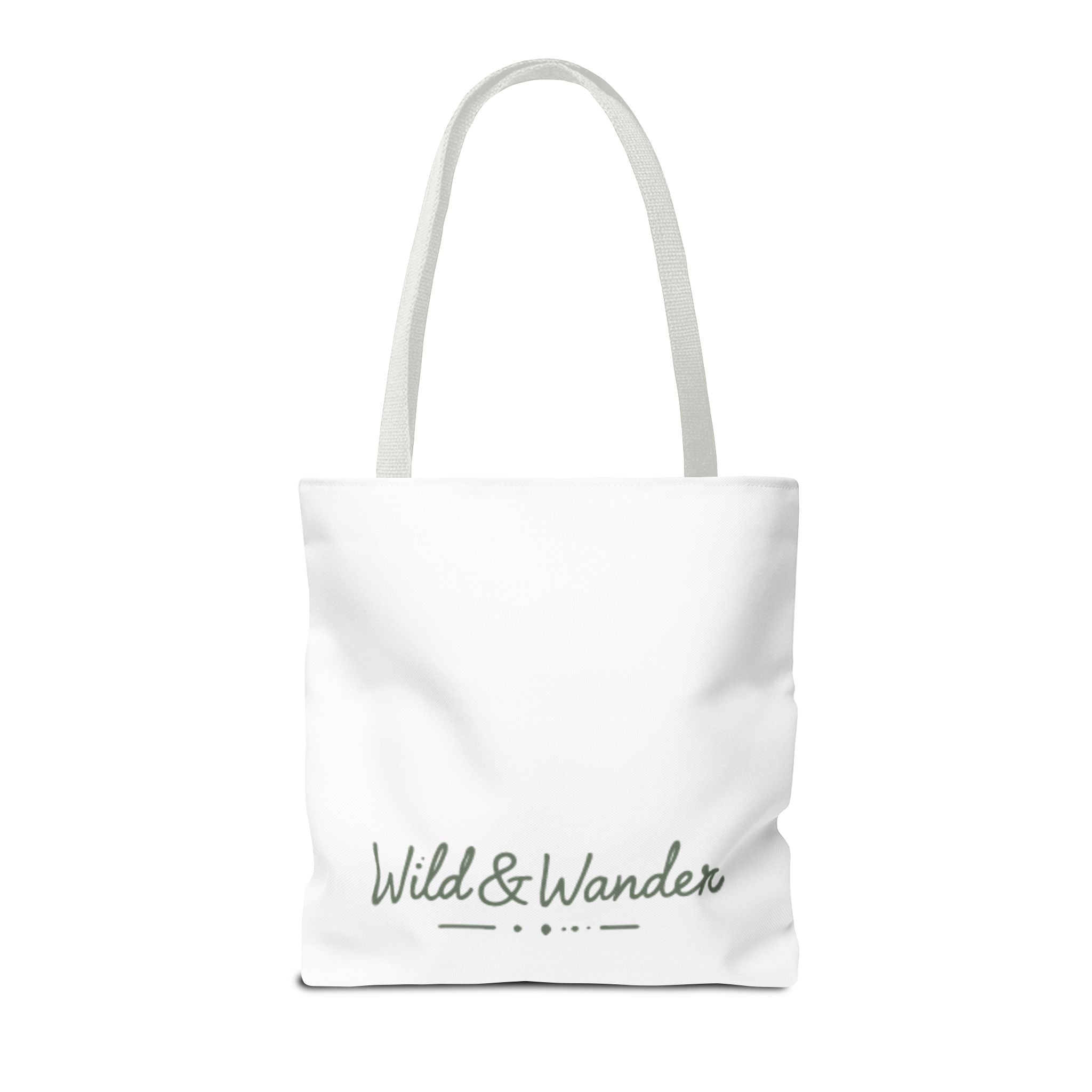 Get a Little Wild Tote Bag - Bear Forest Design | Durable Cotton Handle Market Bag