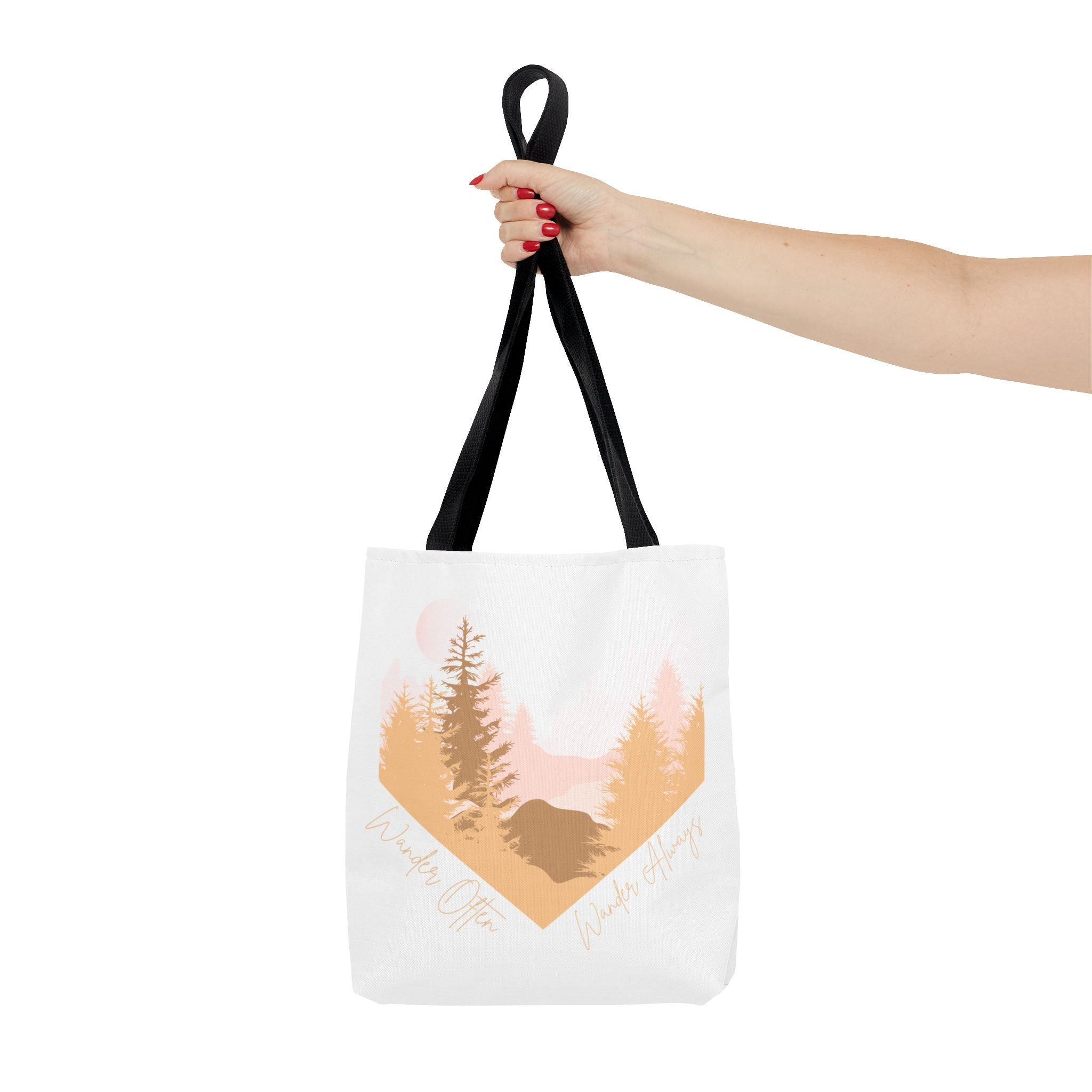 Wander Often Golden Hour Heart Tote Bag - Wild & Wander Collection (Free Shipping)