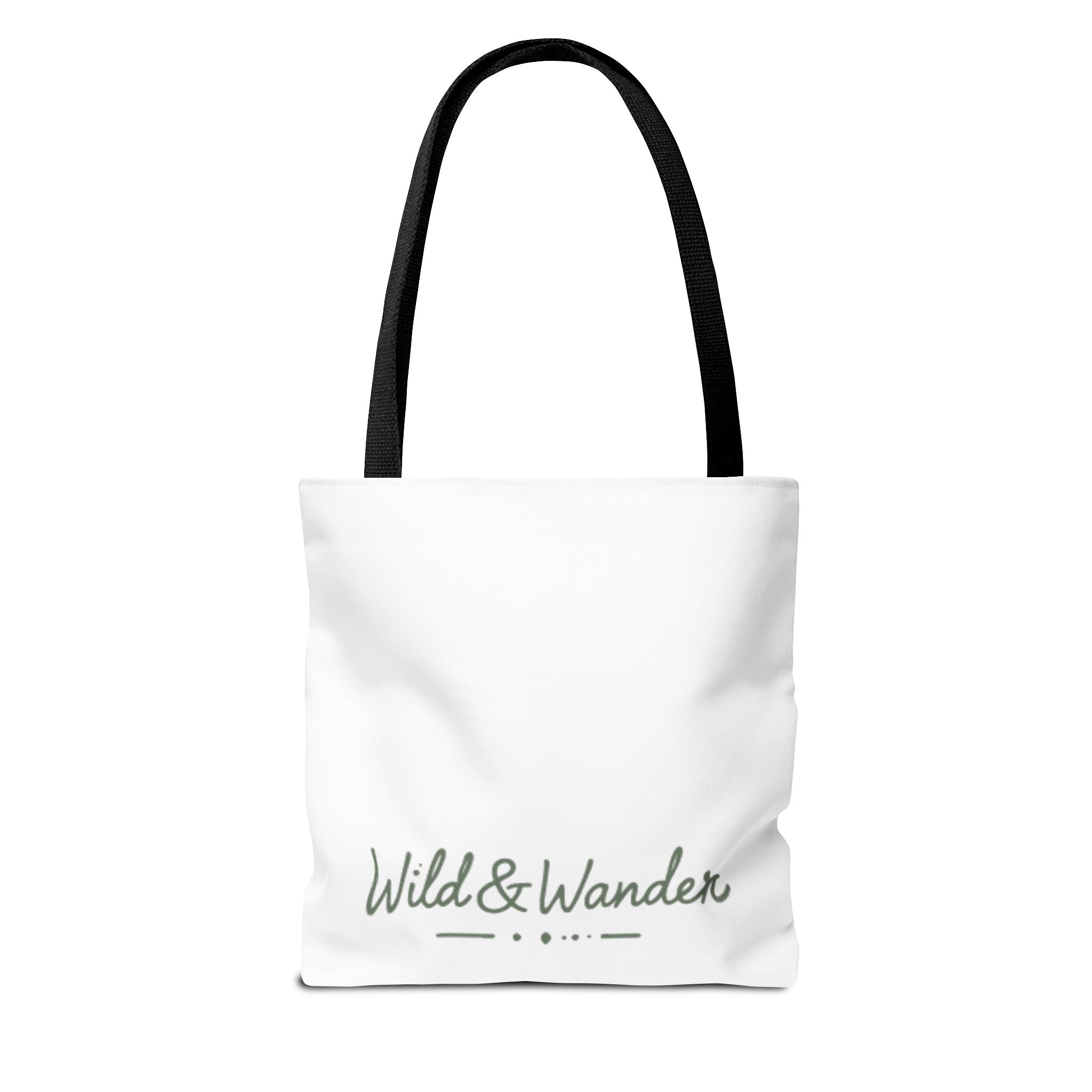 Get a Little Wild Tote Bag - Bear Forest Design | Durable Cotton Handle Market Bag