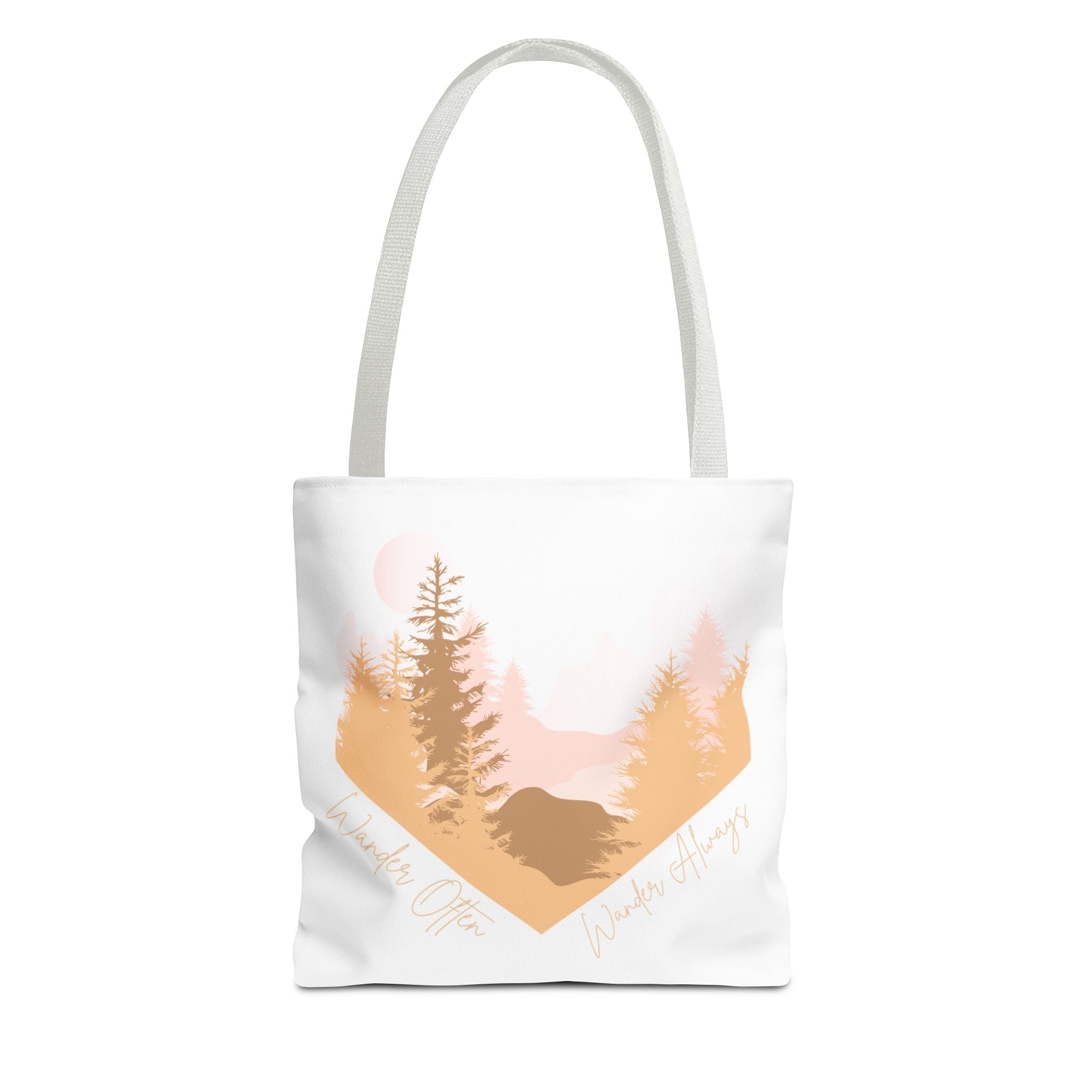 Wander Often Golden Hour Heart Tote Bag - Wild & Wander Collection (Free Shipping)