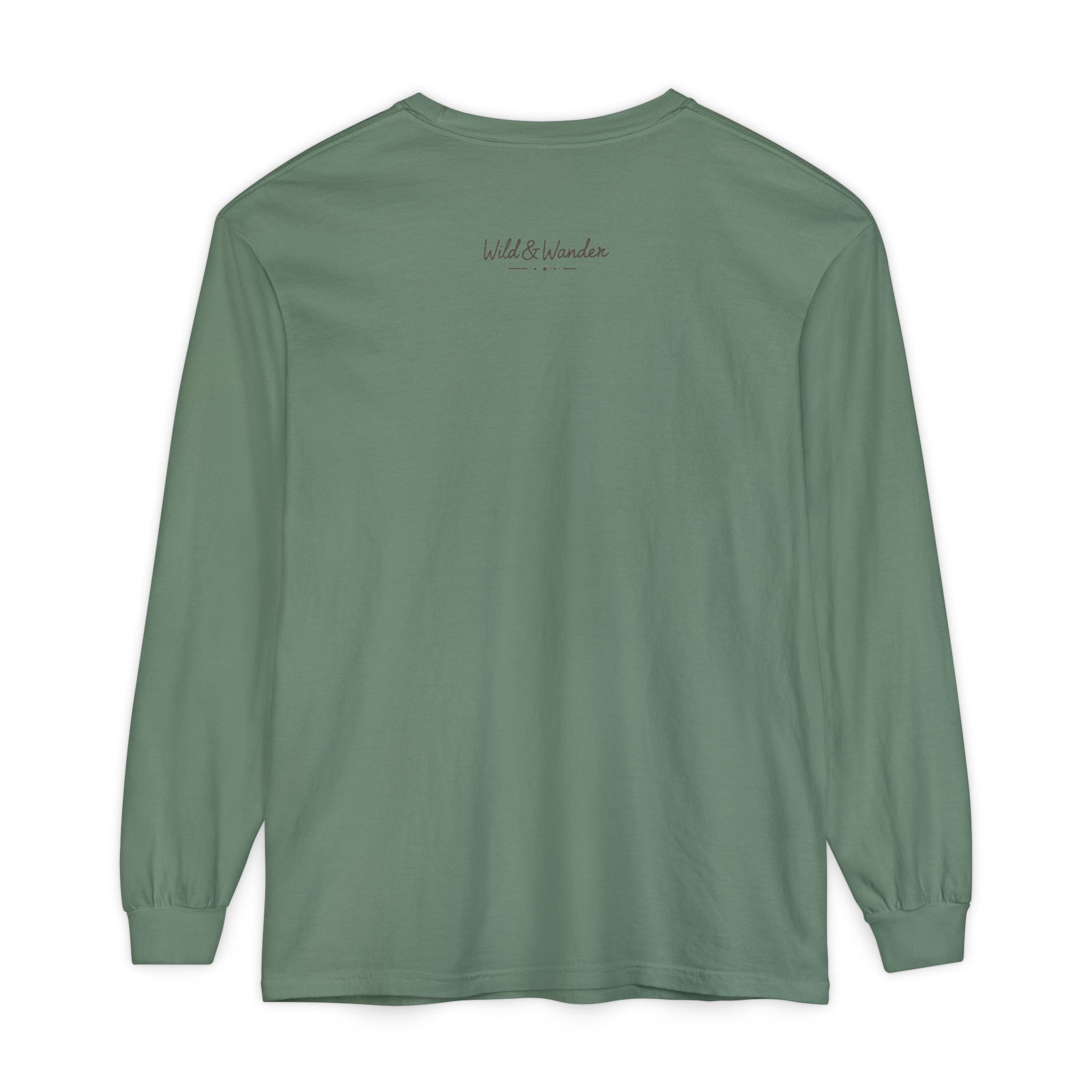 Get a Little Wild Bear Long Sleeve -Nature Graphic Tee | Soft Cotton Adventure Layer