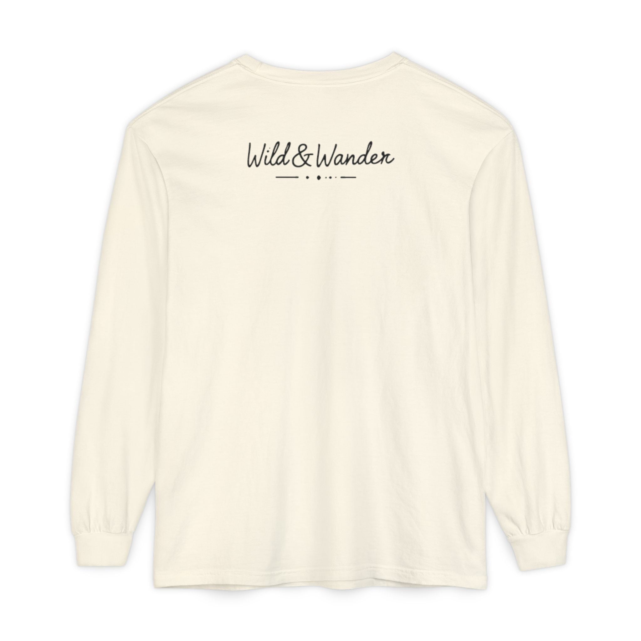 Mountain Sunrise Long Sleeve Tee - Wild & Wander Adventure Shirt