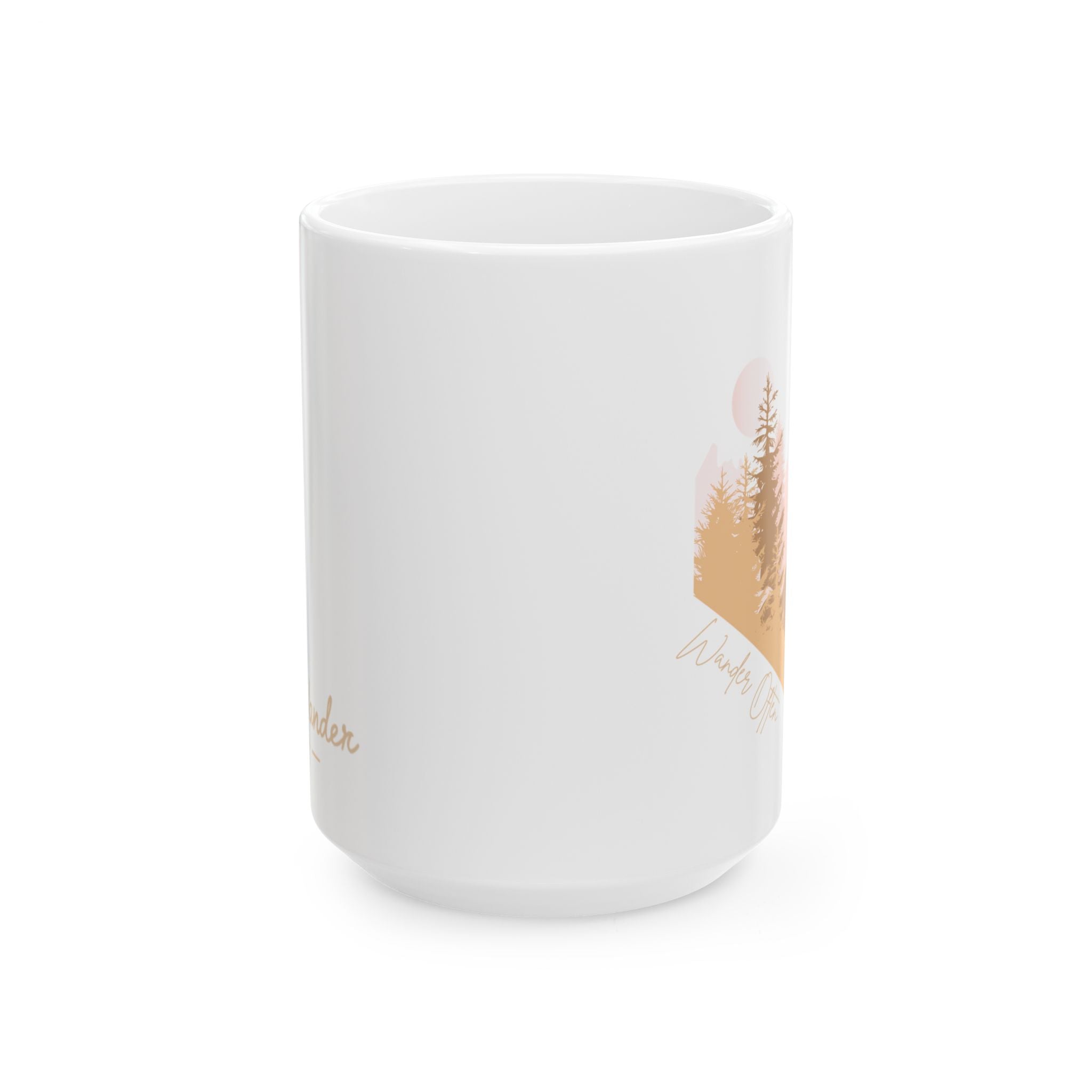 Wander Often Soft Sunrise Mug - Wild & Wander Nature-Inspired Ceramic Cup