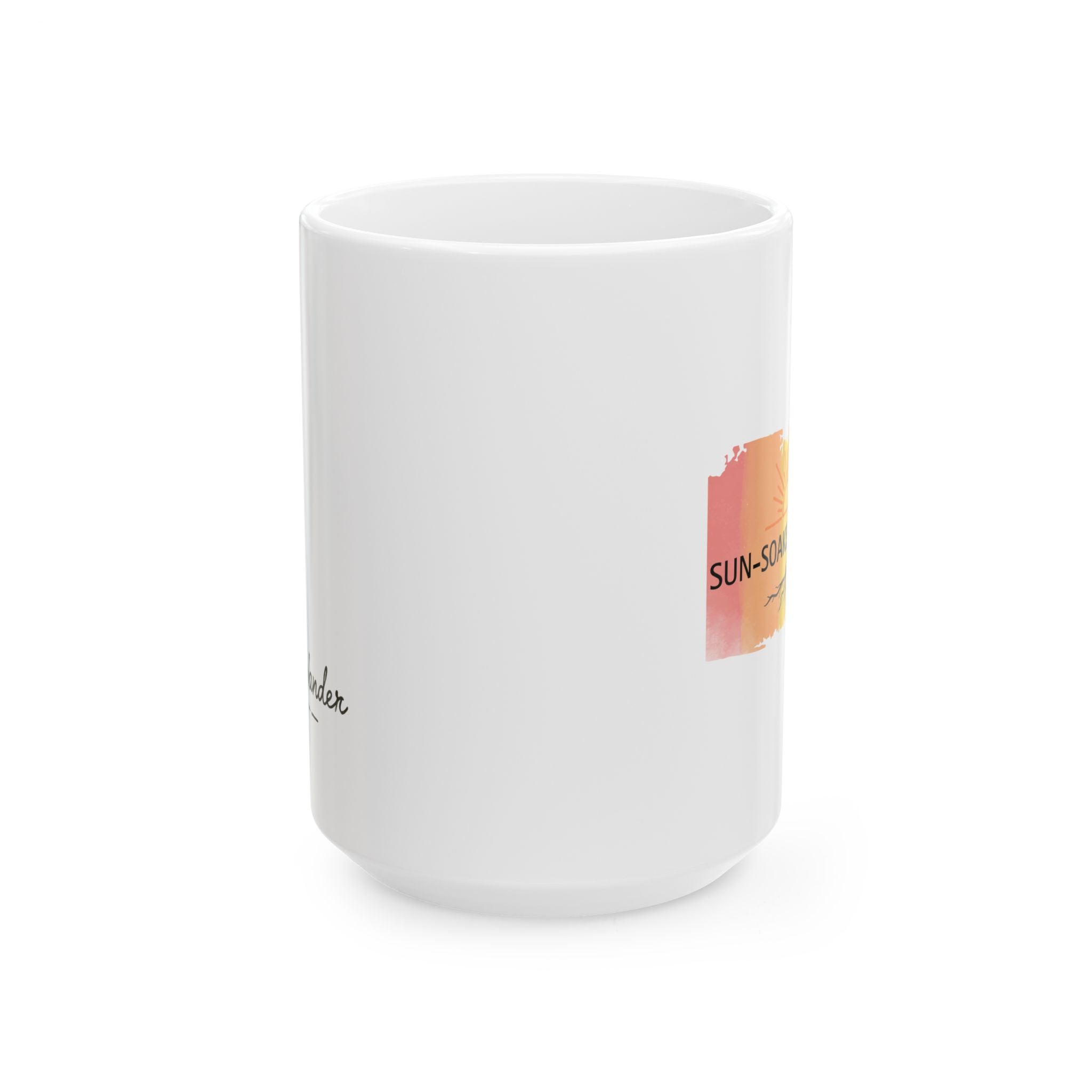 Sun-Soaked + Queer Pride Mug | LGBTQ+ Rainbow Roots Coffee Cup | Queer Morning Ritual Mug | Gay Pride Gift | Wild & Wander Ceramic Mug